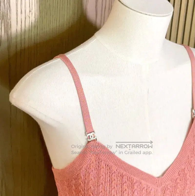Chanel Chanel Pink Silk Summer Sleeveless Top . Size S / US 4 / IT 40 - 3 Thumbnail