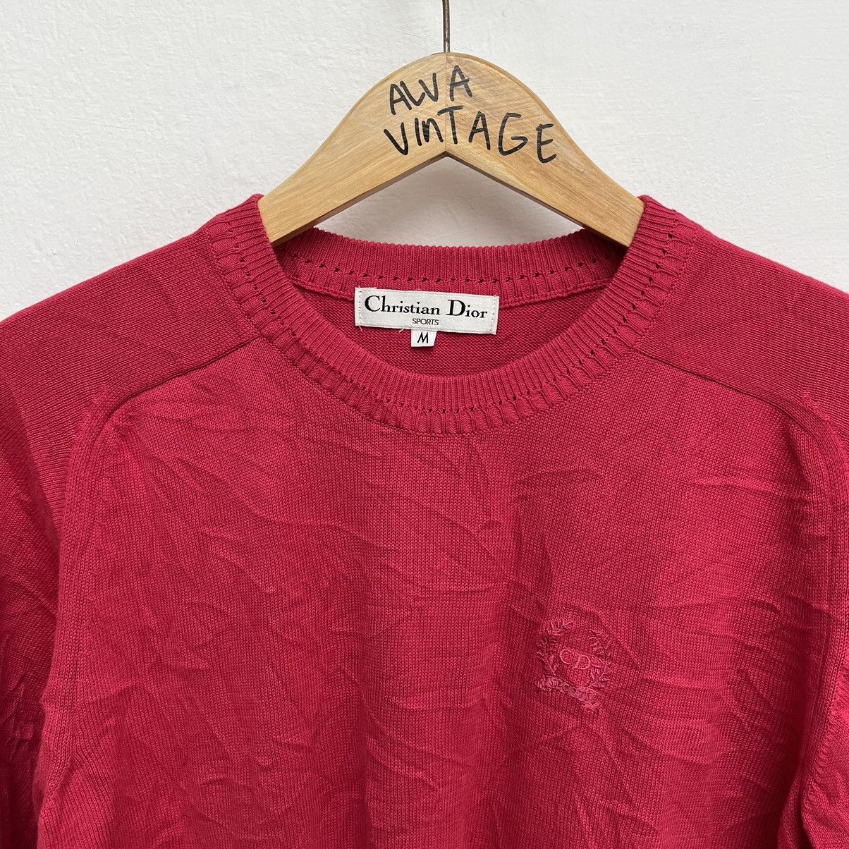 Christian Dior Monsieur × Vintage Vintage Christian Dior Sports Knitwear Women's Size M / US 6-8 / IT 42-44 - 4 Thumbnail