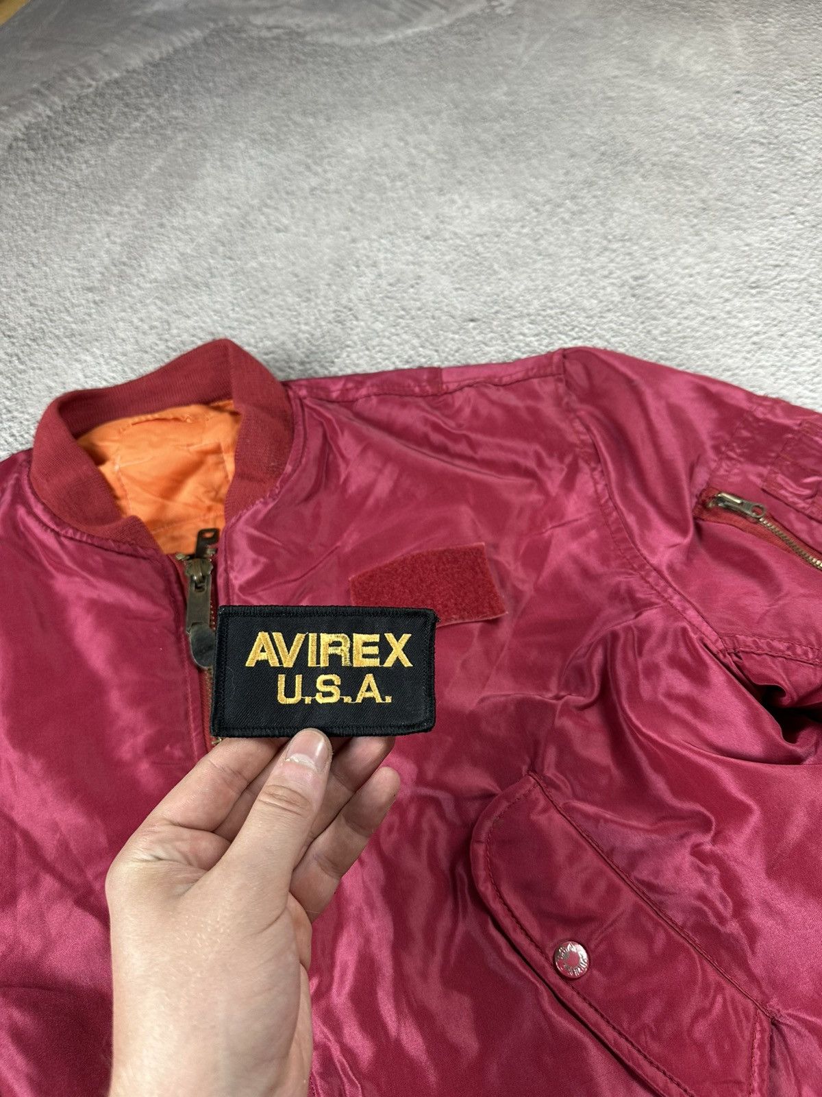 Avirex Avirex Type Equipment Flight Bombers MA-1 Flyers USA Style Size US M / EU 48-50 / 2 - 7 Thumbnail