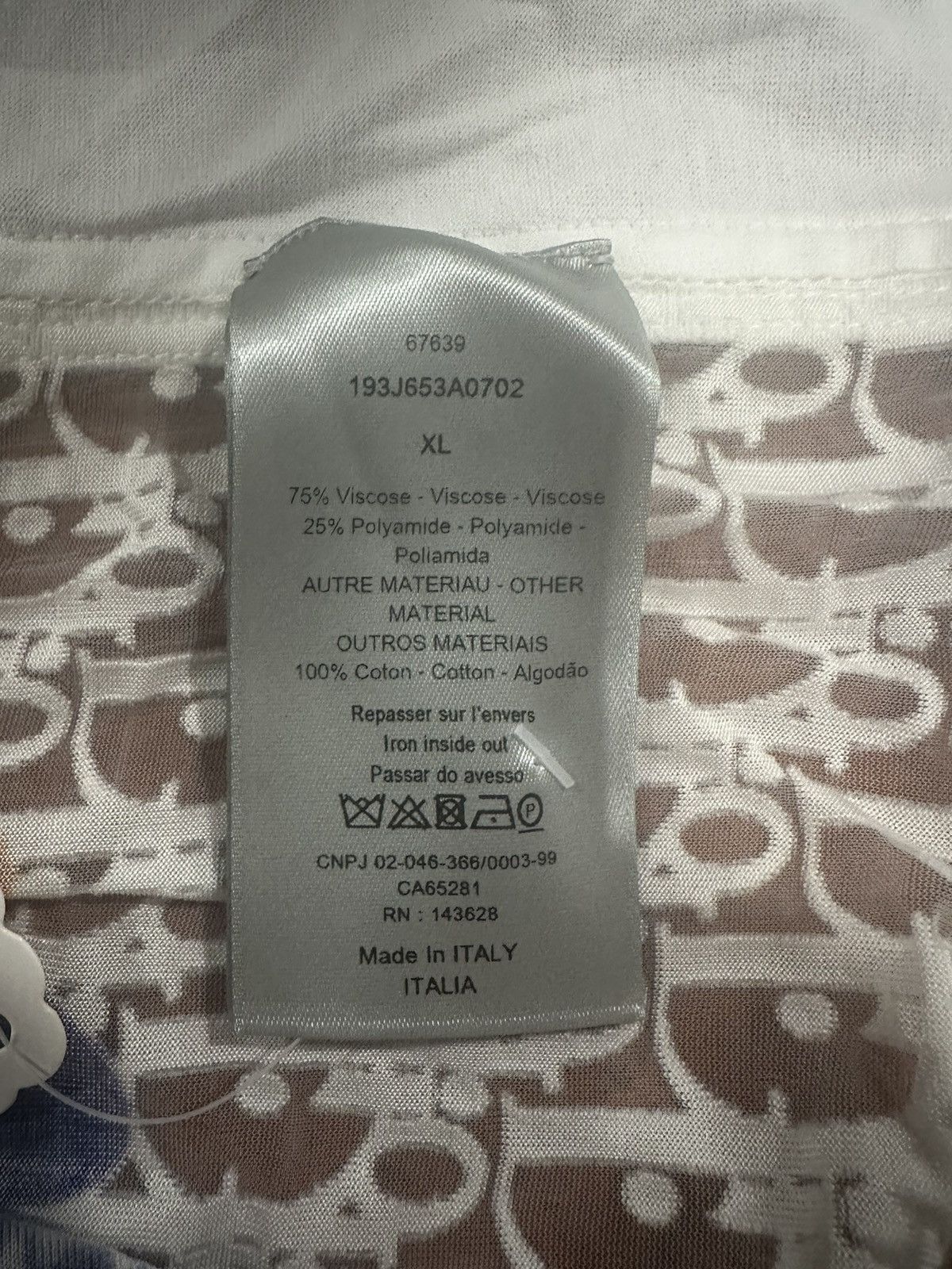 Dior DIOR X KENNY SHARF OBILQUE T SHIRT Size US XL / EU 56 / 4 - 6 Thumbnail