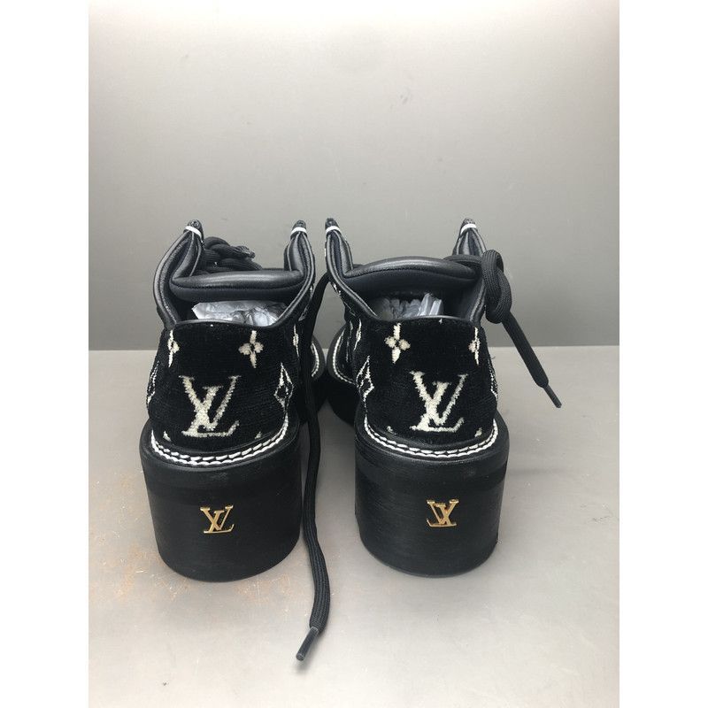 Louis Vuitton Louis Vuitton Beaubourg Black Platform Casual Shoes Size US 8 / IT 38 - 3 Thumbnail