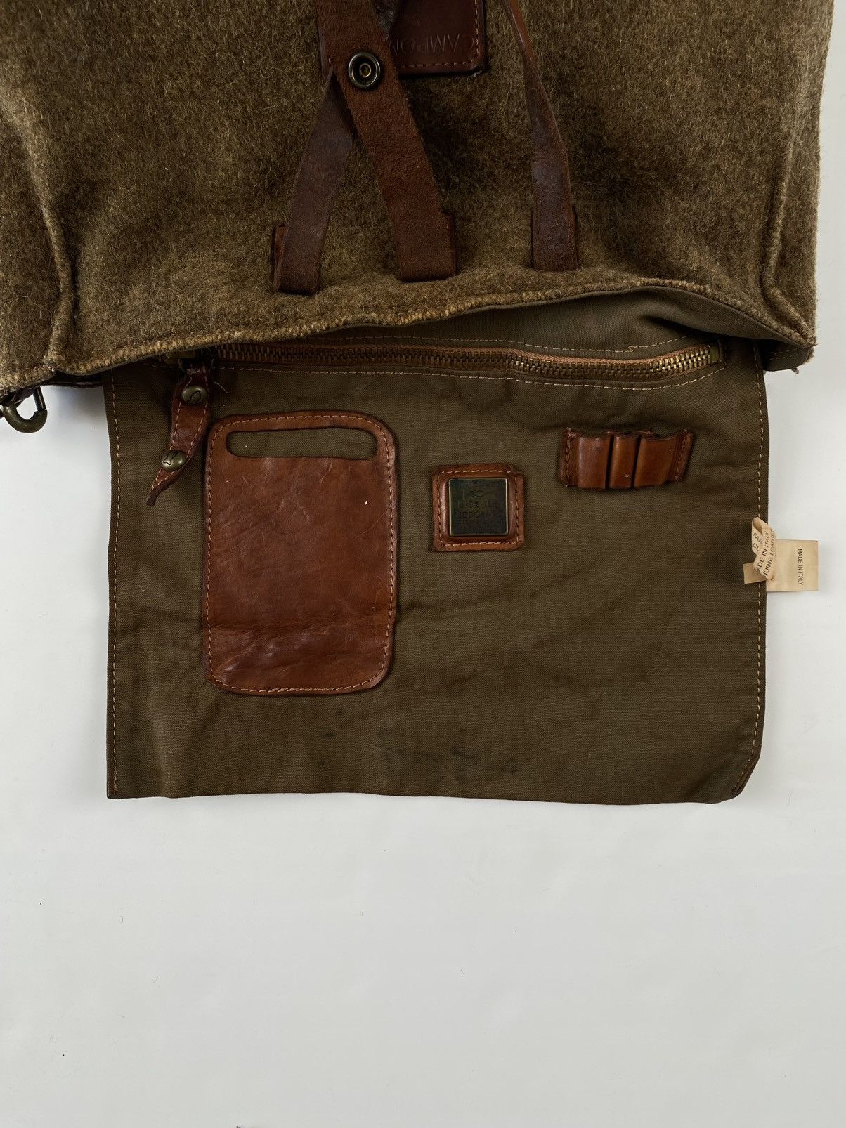 Vintage Campomaggi Italian Wool Tote Bag Size ONE SIZE - 8 Thumbnail