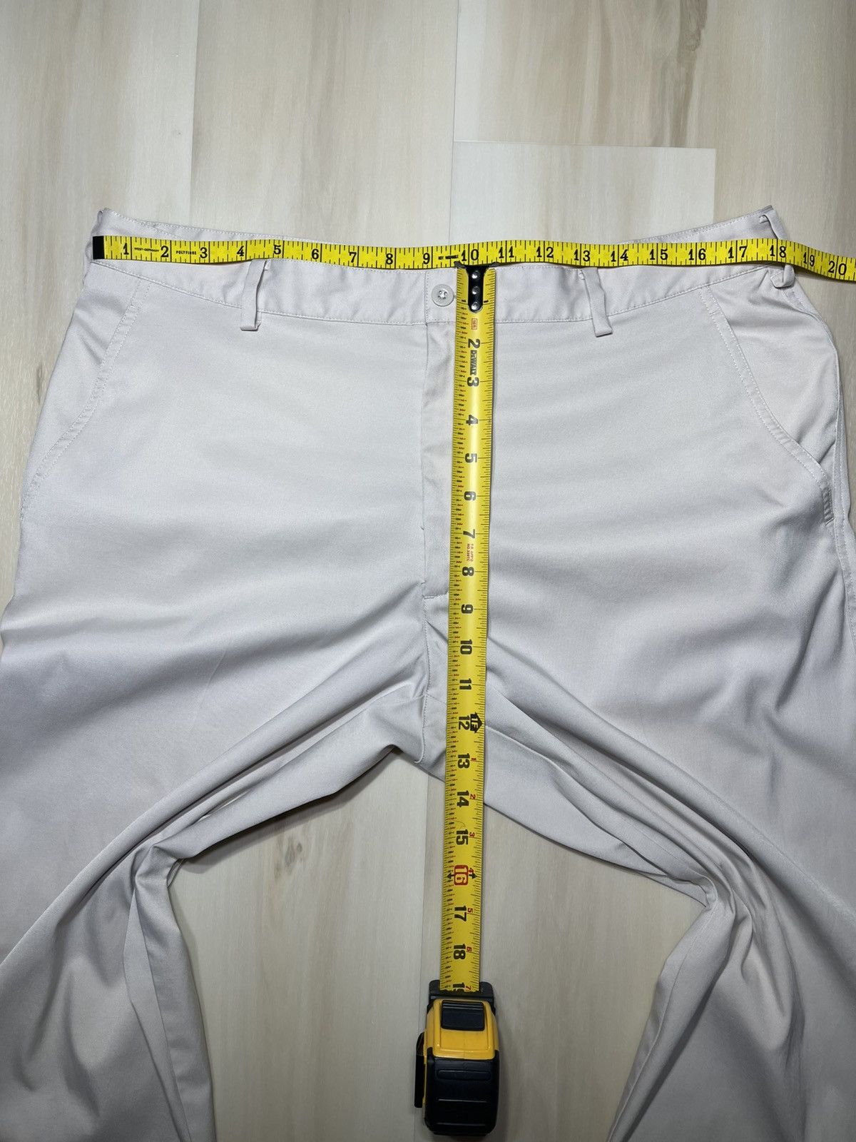 Nike Nike Golf Men's FitDry Pants 36x32 Khaki Beige Flat Front Size US 36 / EU 52 - 5 Thumbnail
