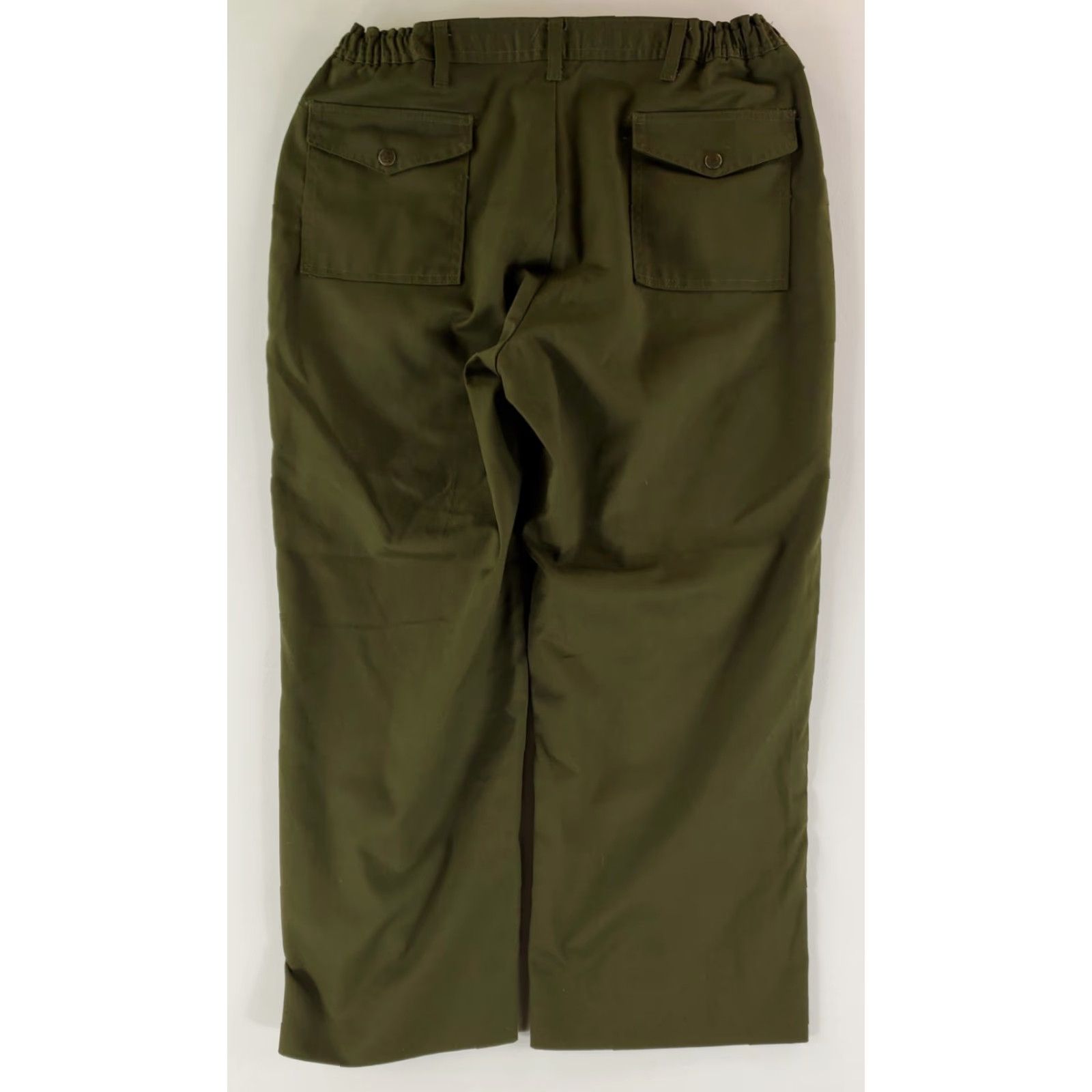 Vintage VINTAGE Boy Scouts America BSA Pants Cargo Green Olive Men's 36 (34-36x26 Actual) Mens Size US 31 - 3 Thumbnail