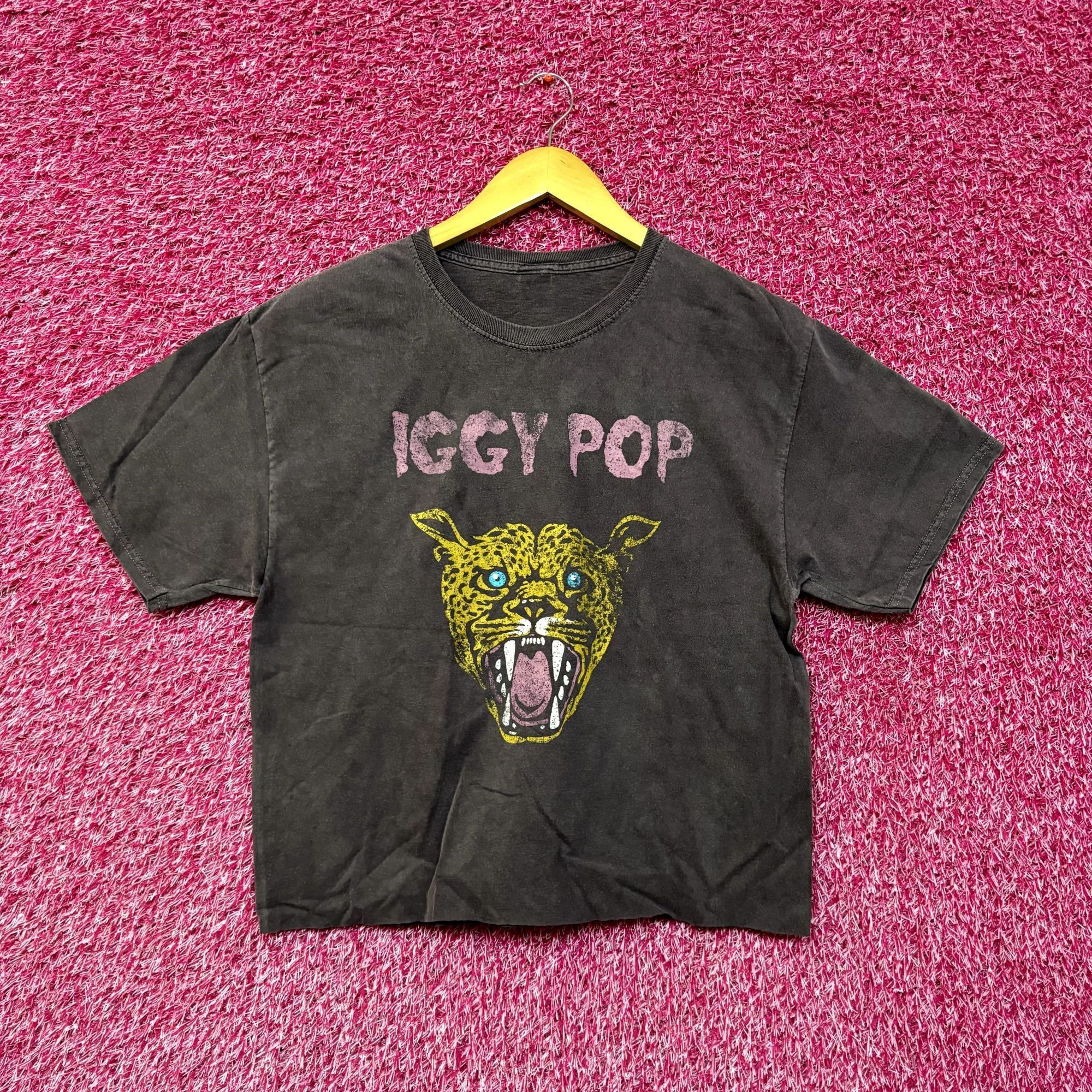 Iggy Iggy Pop Real Wild Child Punk Rock Crop Top L Size L / US 10 / IT 46 - 1 Thumbnail