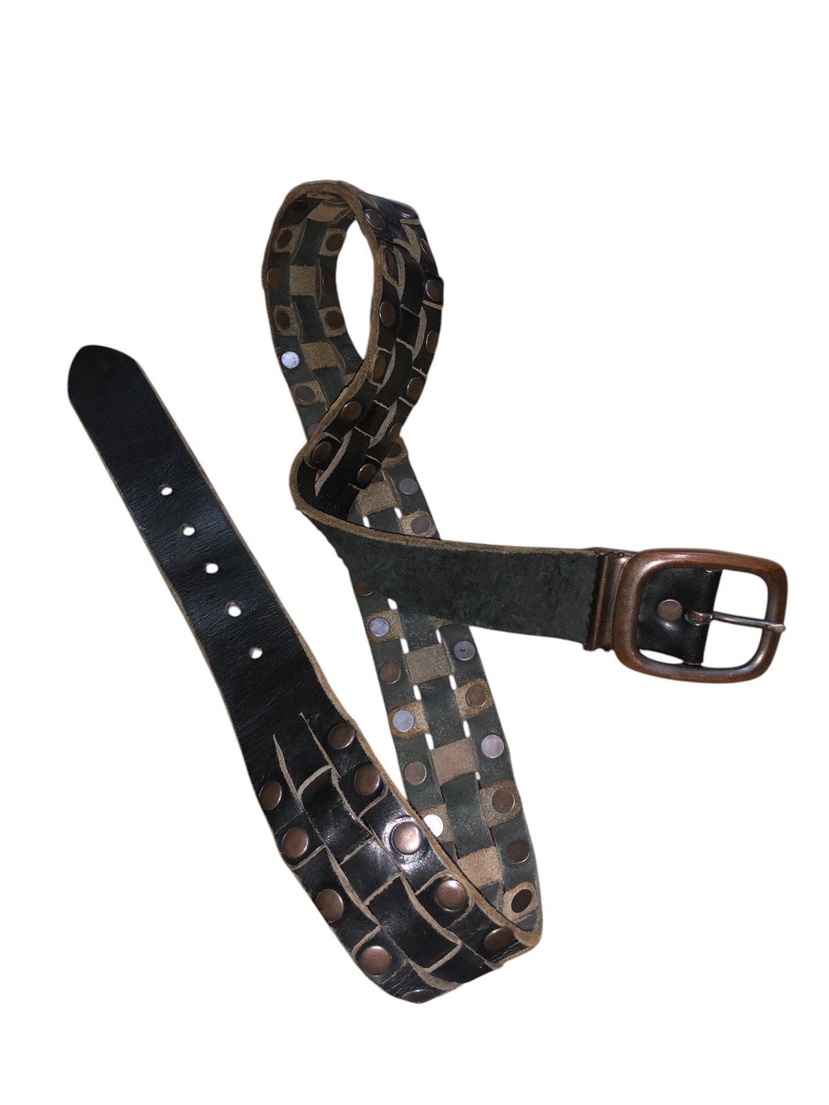 Designer × Japanese Brand × Vintage Vintage Leather Belts Japanese Brand Size 34 - 9 Thumbnail