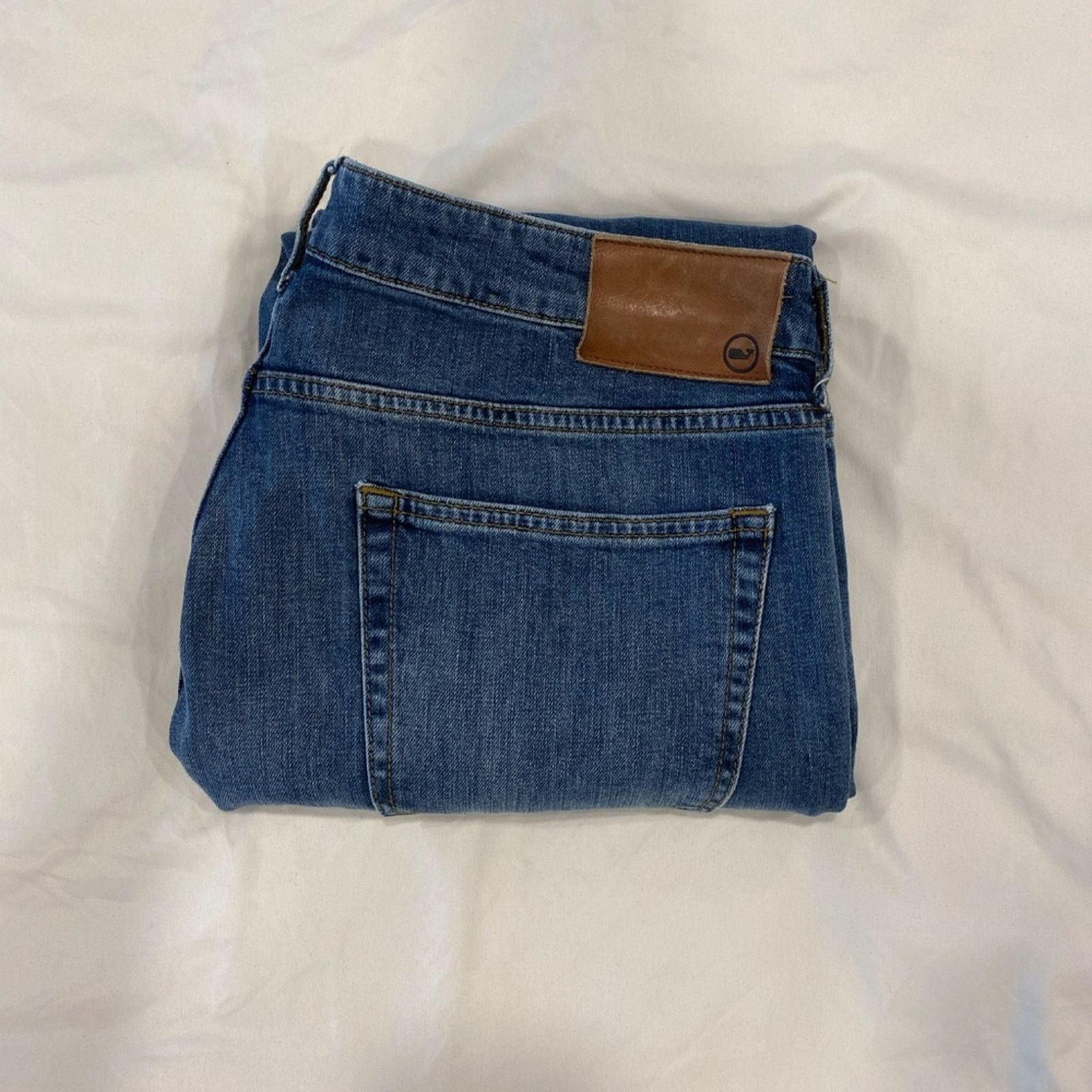 Vineyard Vines Vineyard Vines Men's Slim Fit Jeans - 34x30 Size US 34 / EU 50 - 7 Thumbnail