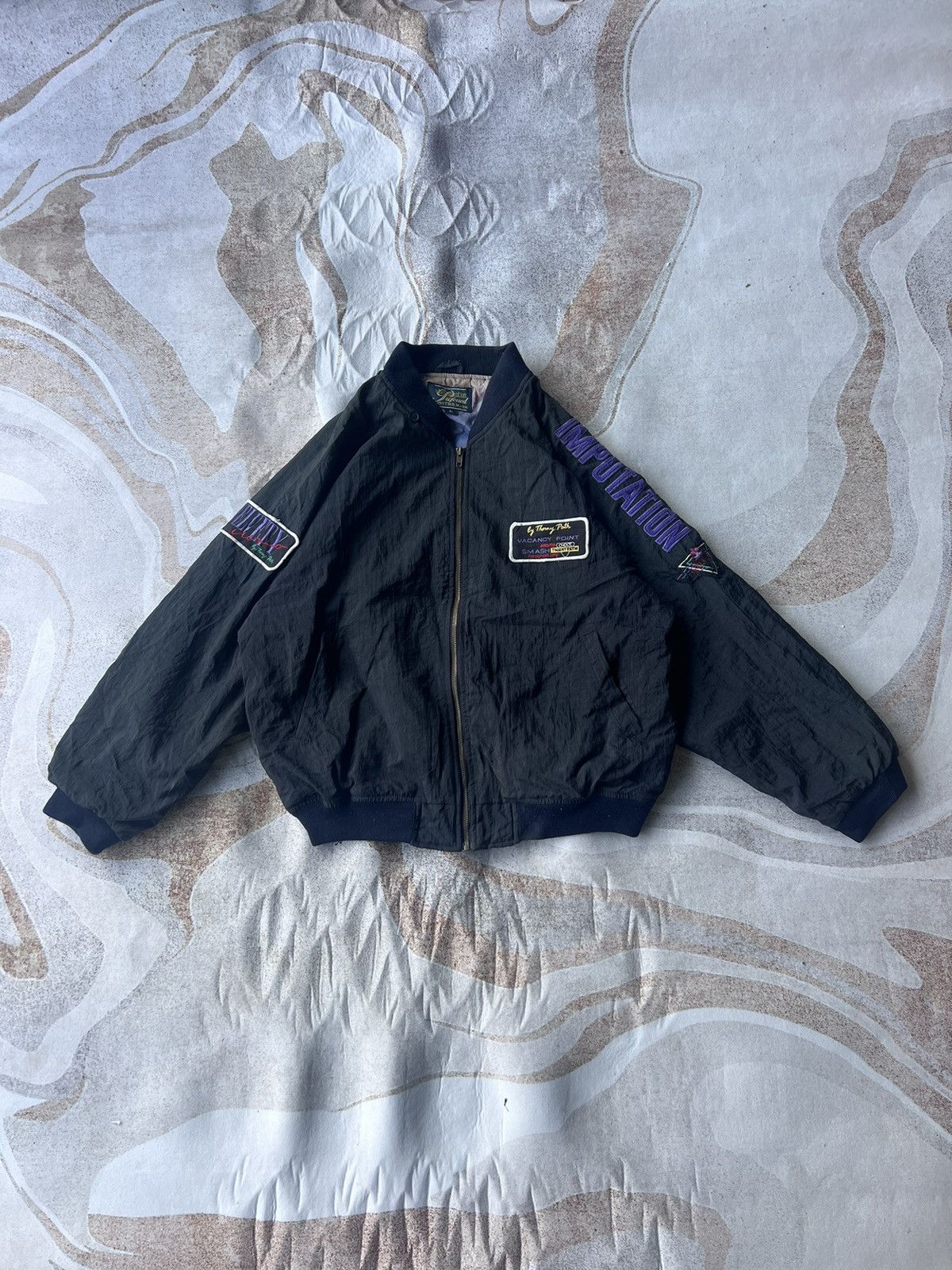 Vintage Vintage Racing Desperate Jacket by Thorny Path Size US L / EU 52-54 / 3 - 1 Thumbnail