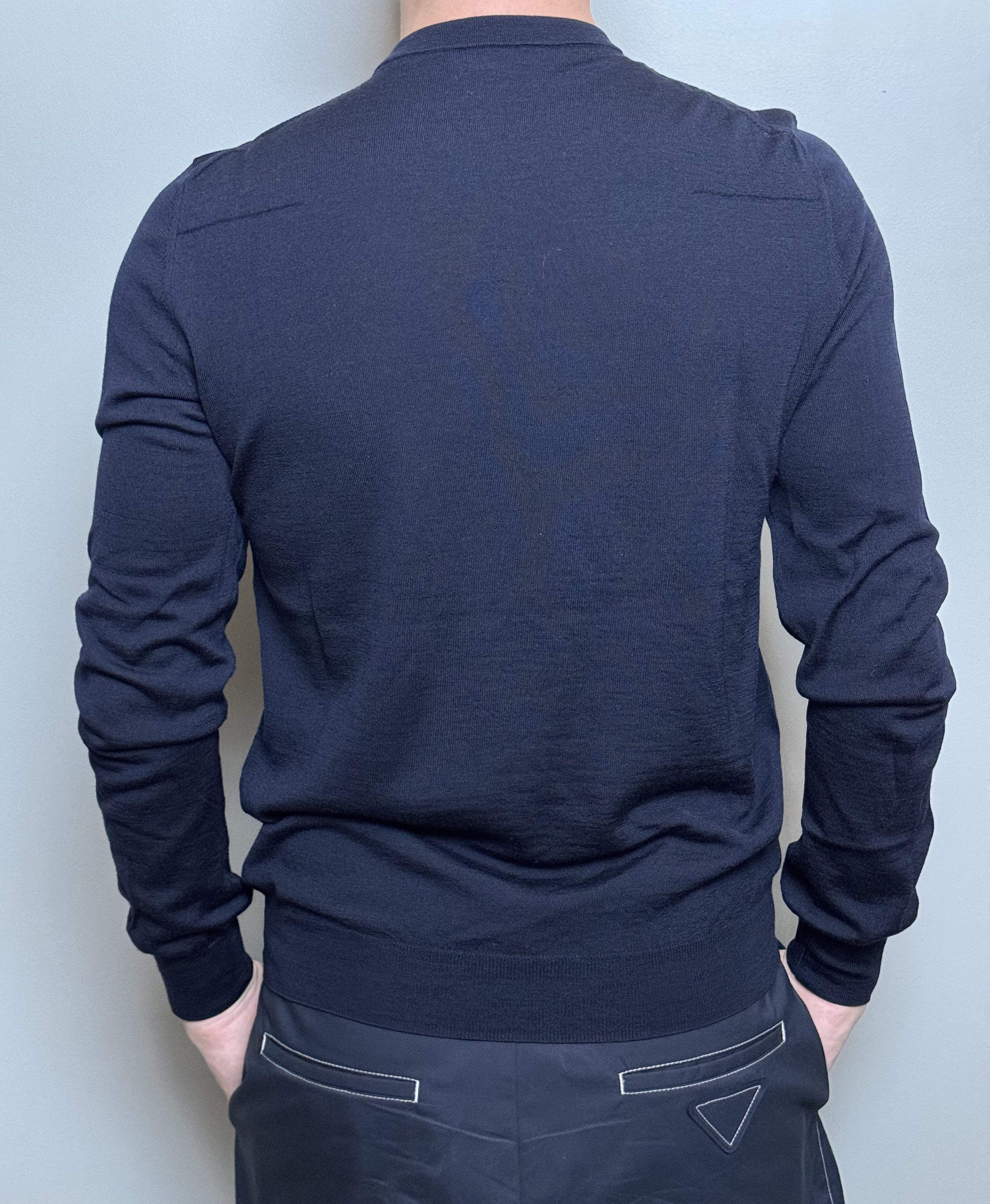 Dior Dior Homme Wool Knit Sweater, Navy Size US S / EU 44-46 / 1 - 3 Thumbnail