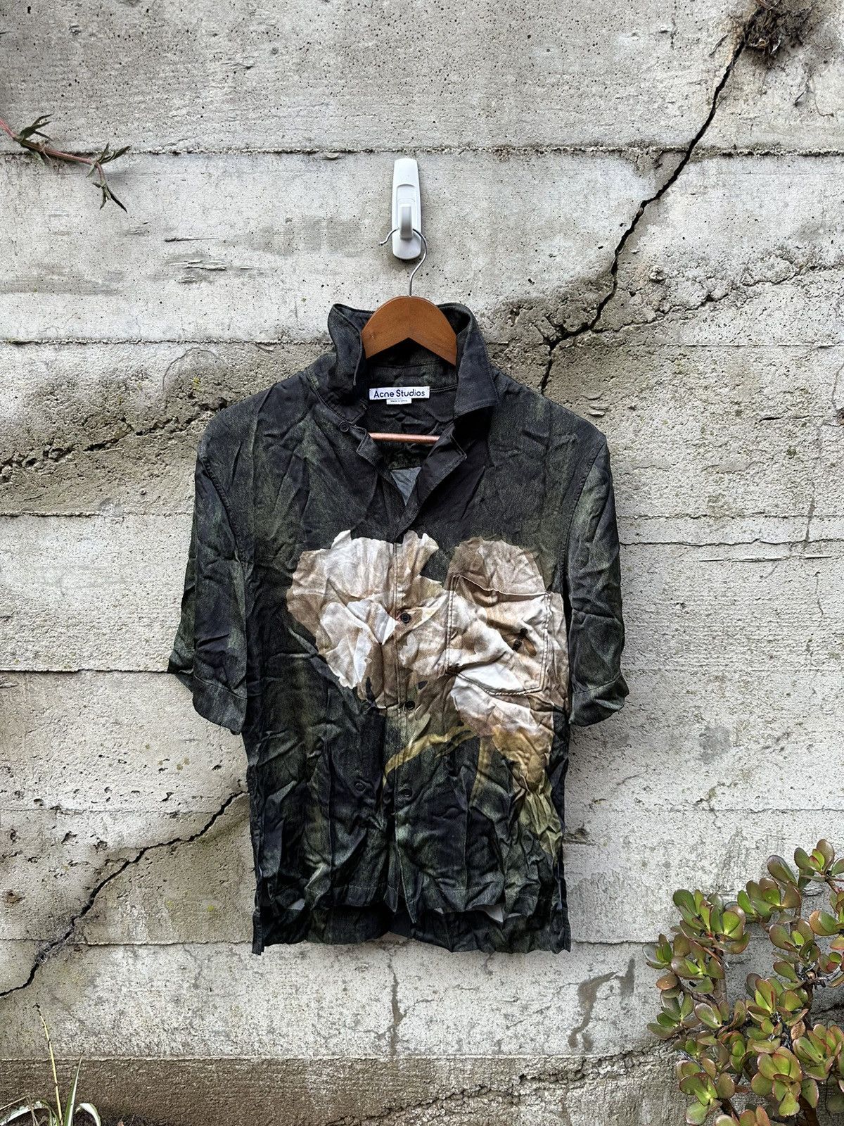 Acne Studios RARE GRAIL Acne Studios printed button up shirt Size US S / EU 44-46 / 1 - 2 Thumbnail