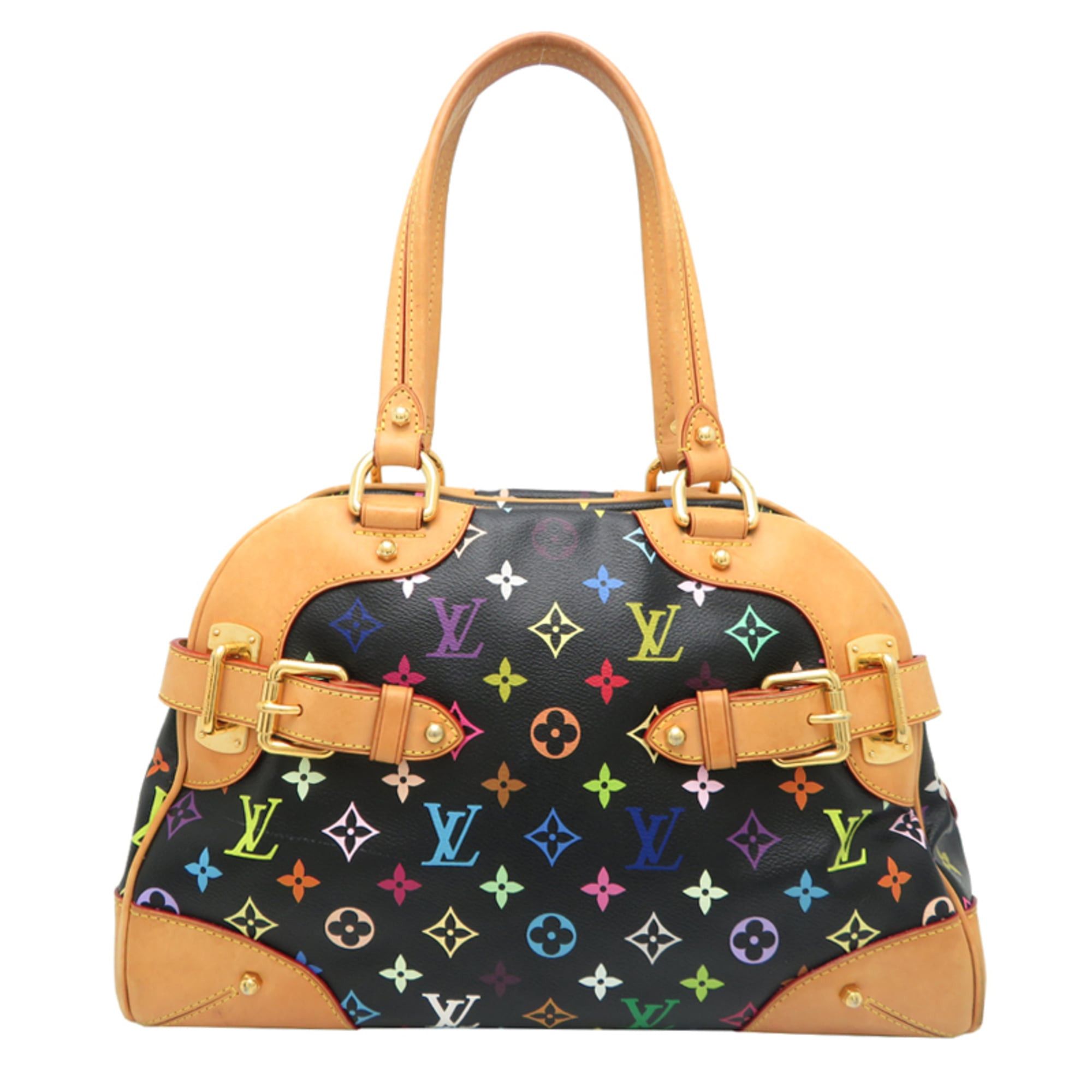 Louis Vuitton Louis Vuitton Claudia Women's Handbag M40194 (Discontinued) Monogram Multicolor Black Size ONE SIZE - 1 Thumbnail