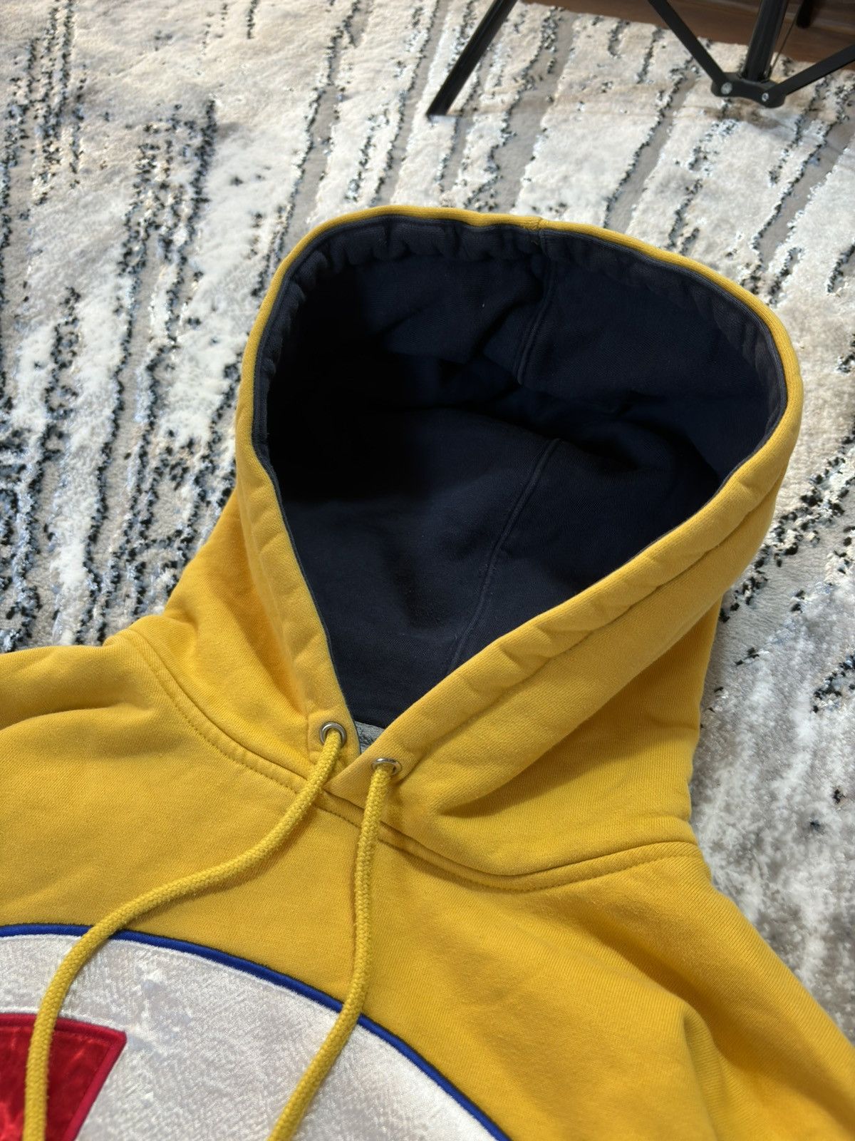 Champion × Supreme Supreme x Champion Satin Big Logo Hoodie Jacket SS17 Size L Size US L / EU 52-54 / 3 - 5 Thumbnail