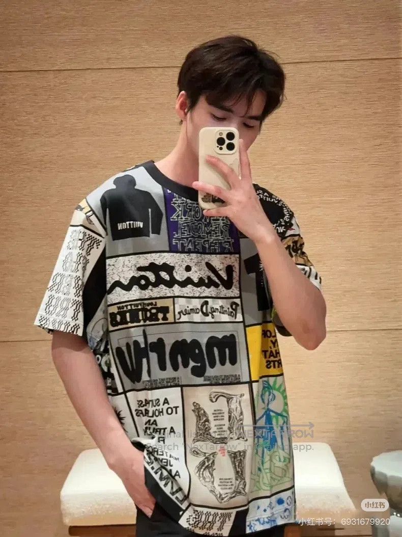 Louis Vuitton Louis Vuitton Explosive illustration half-sleeve T-shirt Size US M / EU 48-50 / 2 - 5 Thumbnail
