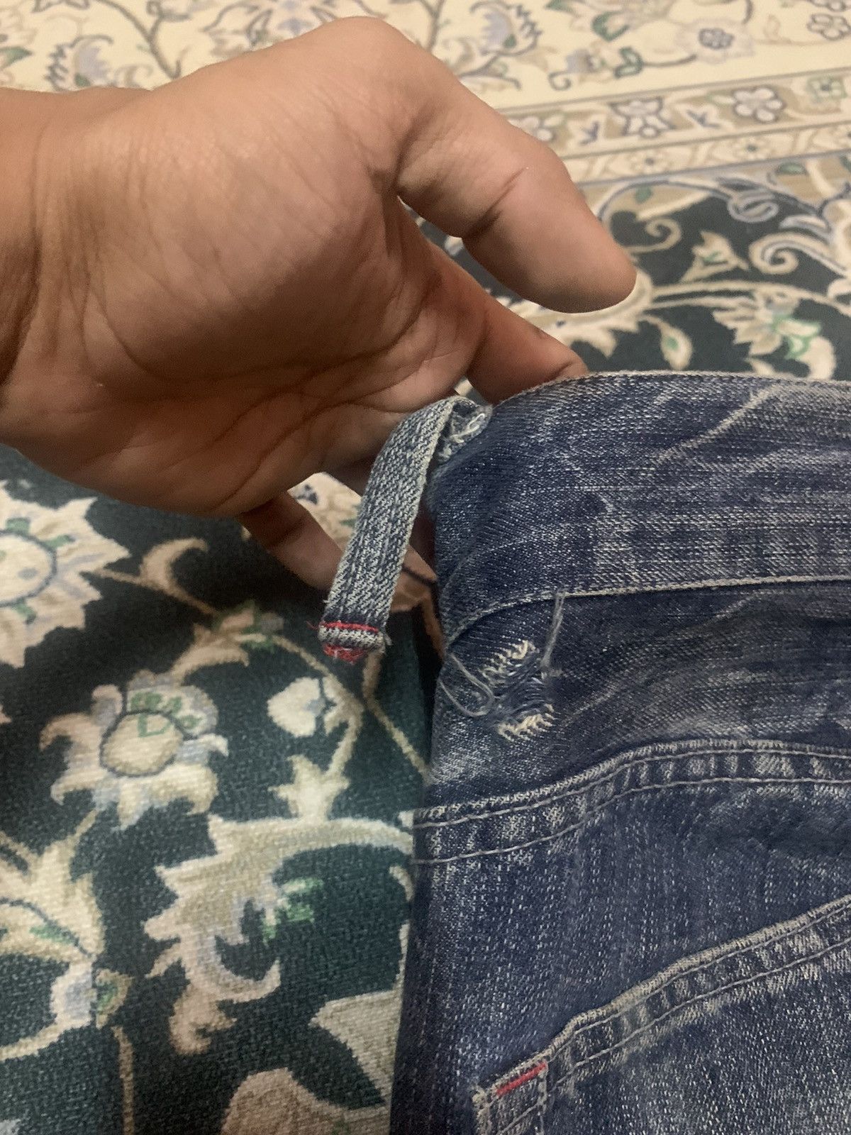 Seditionaries PUNKS STYLE JEANS DISTRESSED DESIGN BRAND JACK SERIKA Size US 31 - 14 Thumbnail