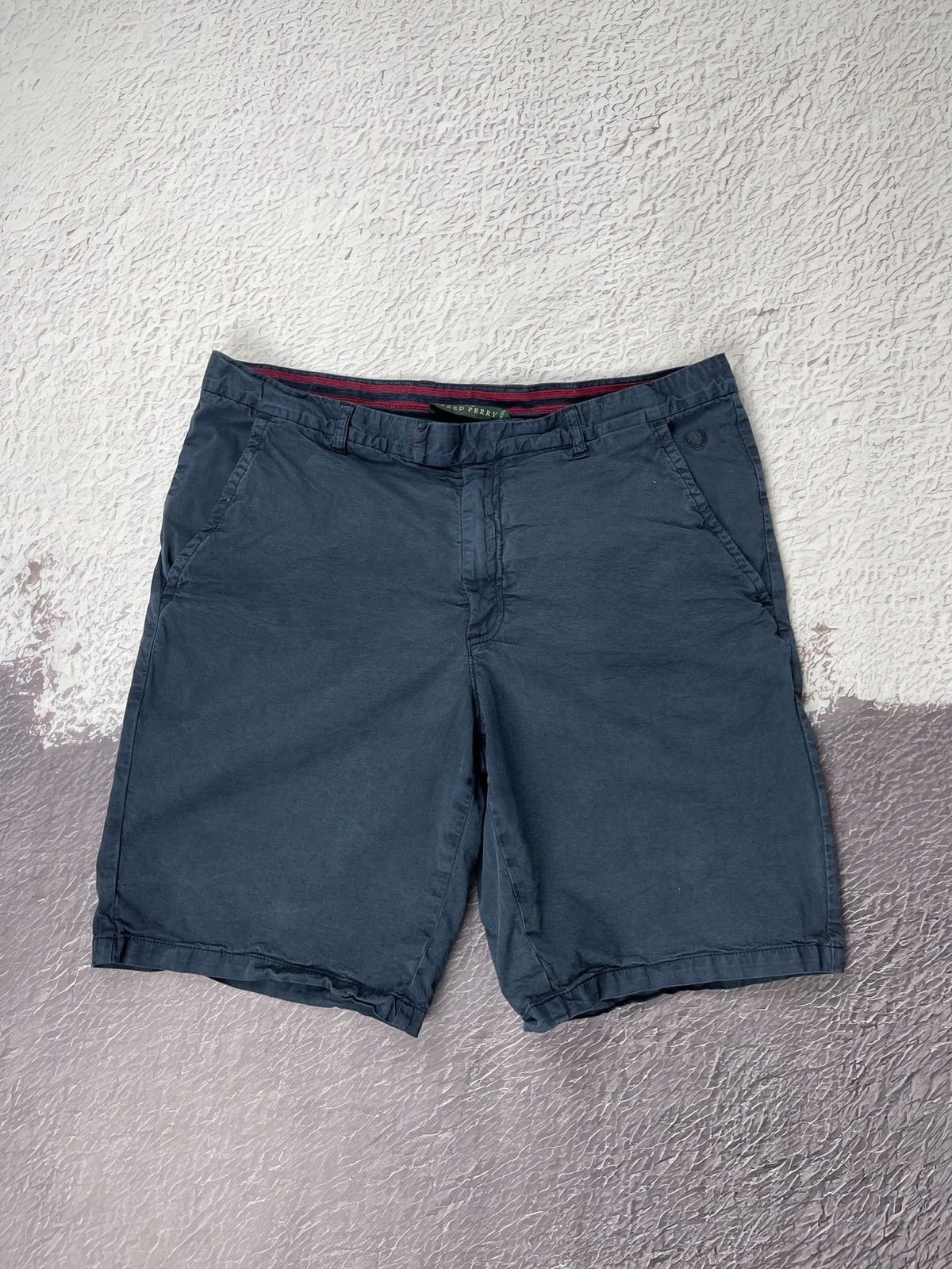 Fred Perry Fred Perry England stone washed vintage shorts made in Italy Size US 34 / EU 50 - 1 Thumbnail