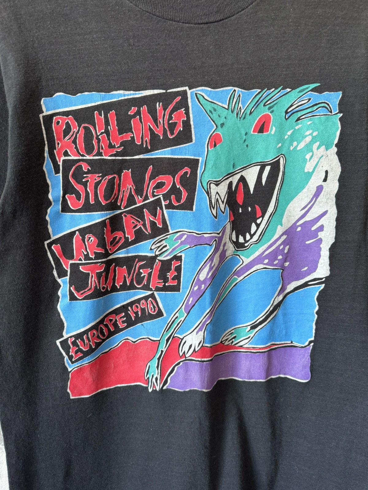 Vintage Vintage 90s The Rolling Stones Tee Size US M / EU 48-50 / 2 - 3 Thumbnail