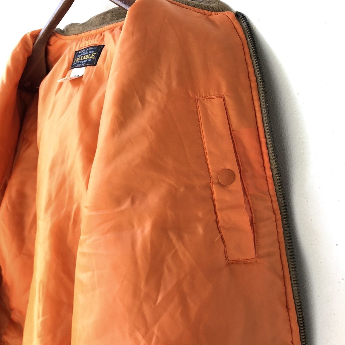 Japanese Brand RELIABLE Japan Reversible MA-1 Bomber Jacket Size US S / EU 44-46 / 1 - 13 Thumbnail