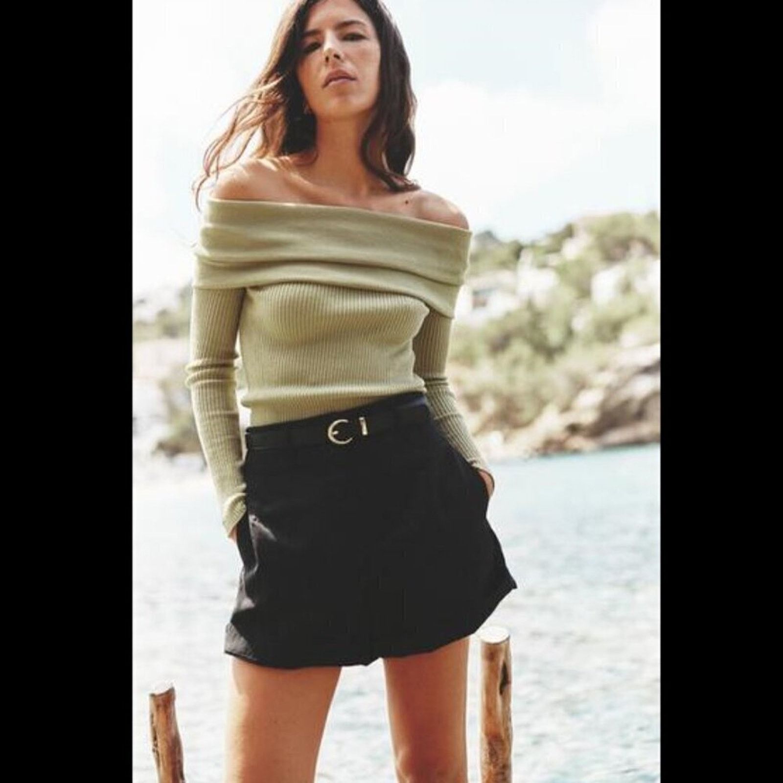 Zara ZARA Fitted Knit Sweater NWT Size L / US 10 / IT 46 - 6 Thumbnail