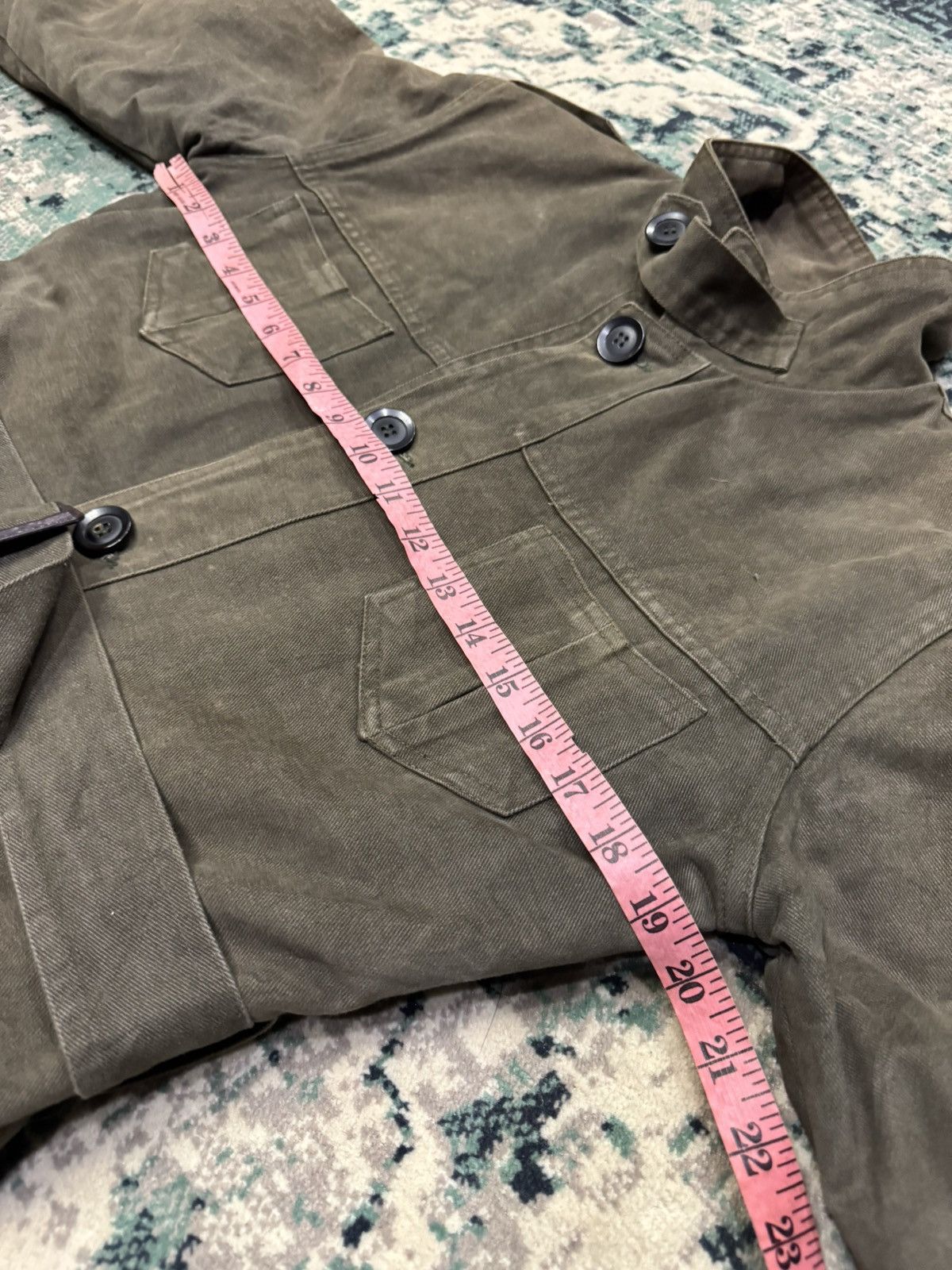 Japanese Brand FADED MASTERMIND JAPAN OG MILITARY LONG JACKET Size US M / EU 48-50 / 2 - 6 Thumbnail