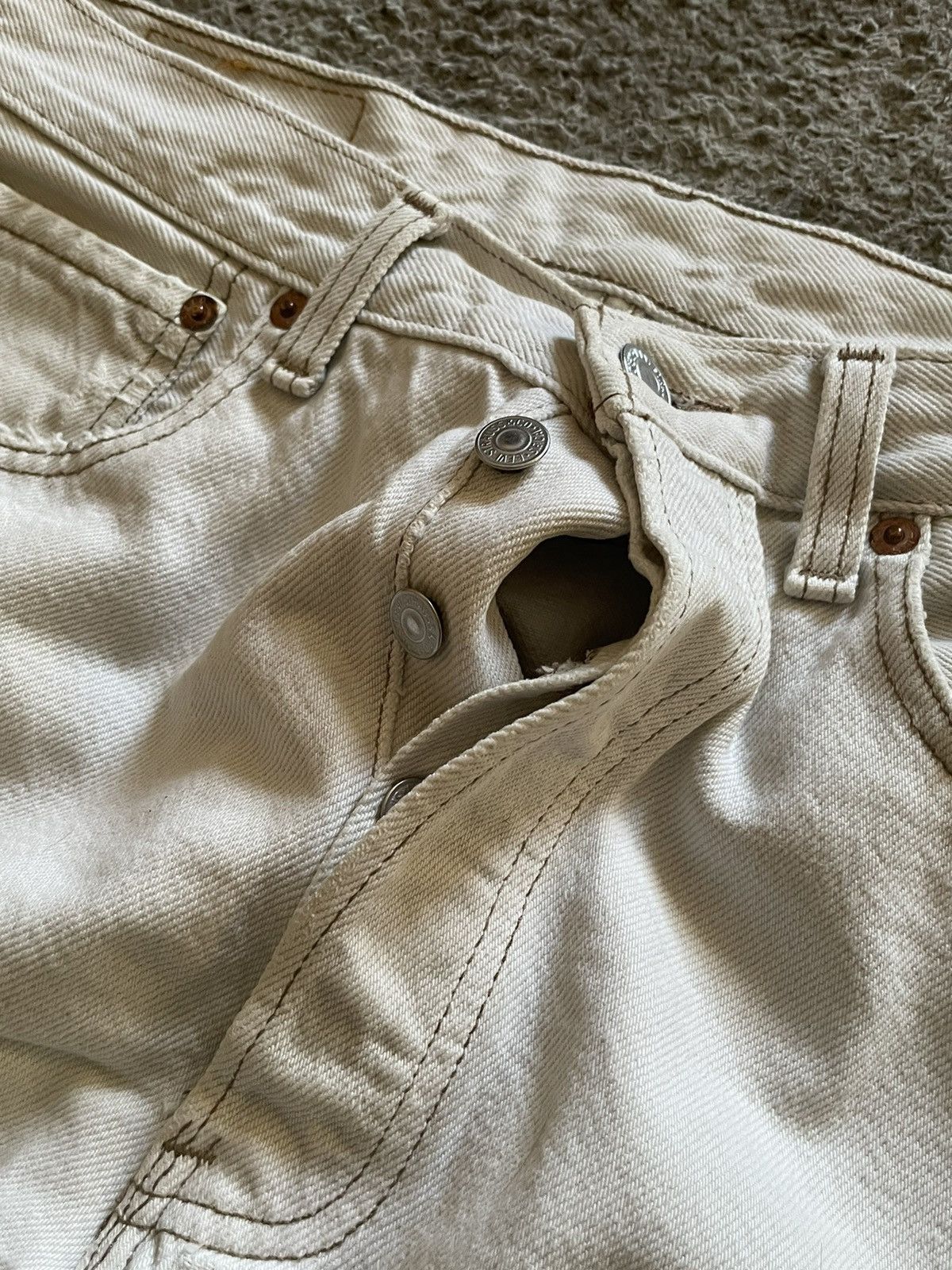 Levi's × Vintage Levi’s 501 Vintage Straight Denim Jeans Size W30 L30 Size US 30 / EU 46 - 15 Thumbnail