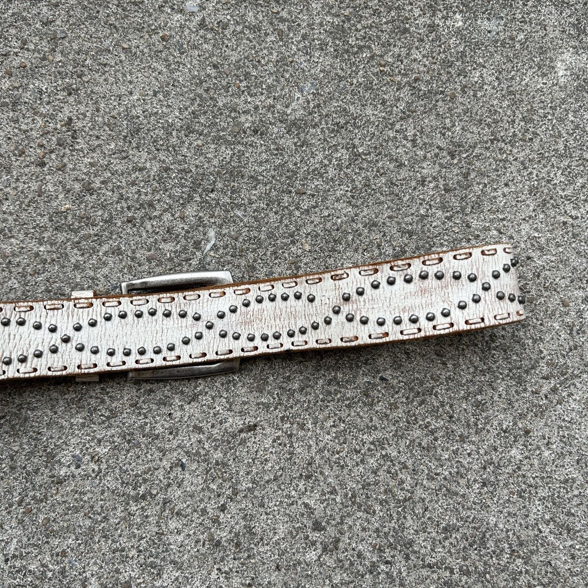 Vintage Vintage studded leather belt (Kapital Style) Size ONE SIZE - 9 Thumbnail