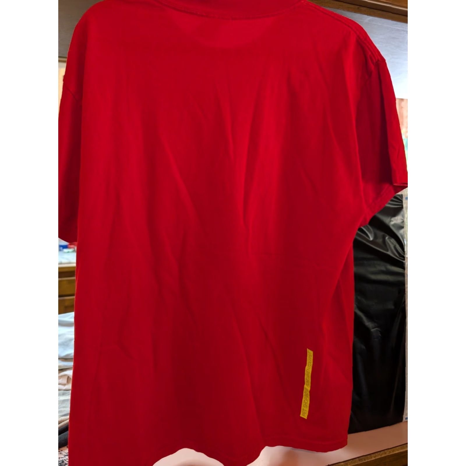 Vintage VINTAGE Pet Shop Boys Fundamentourist Tour 2006 Shirt L Red Cotton Logo Men Short Sleeve Crew Neck Size US L / EU 52-54 / 3 - 5 Thumbnail