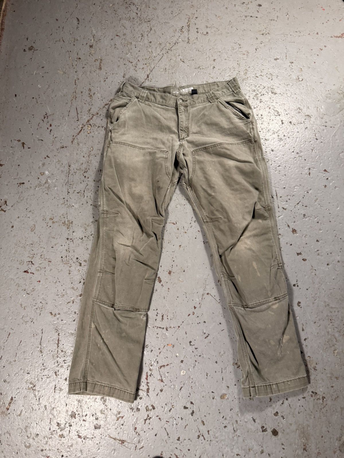 Carhartt Vintage Distressed Carhartt Double Knees Pants Size US 34 / EU 50 - 2 Thumbnail