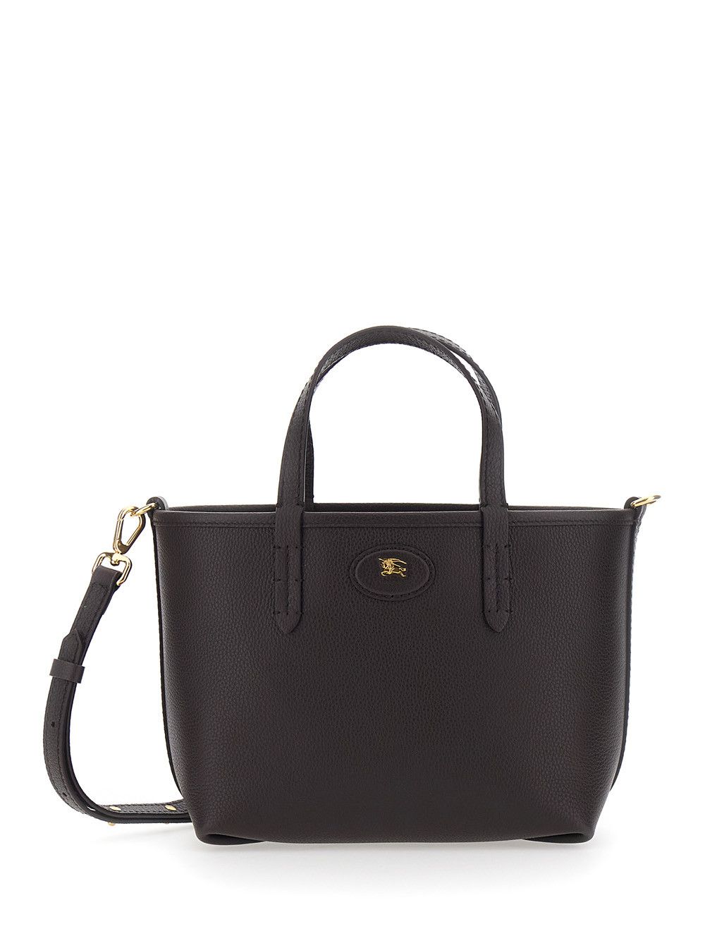 Burberry Brown Reversible Tote Bag with EKD Patch on the Front and Adjustable and Removable Strap in Leather for Women Size ONE SIZE - 1 Thumbnail