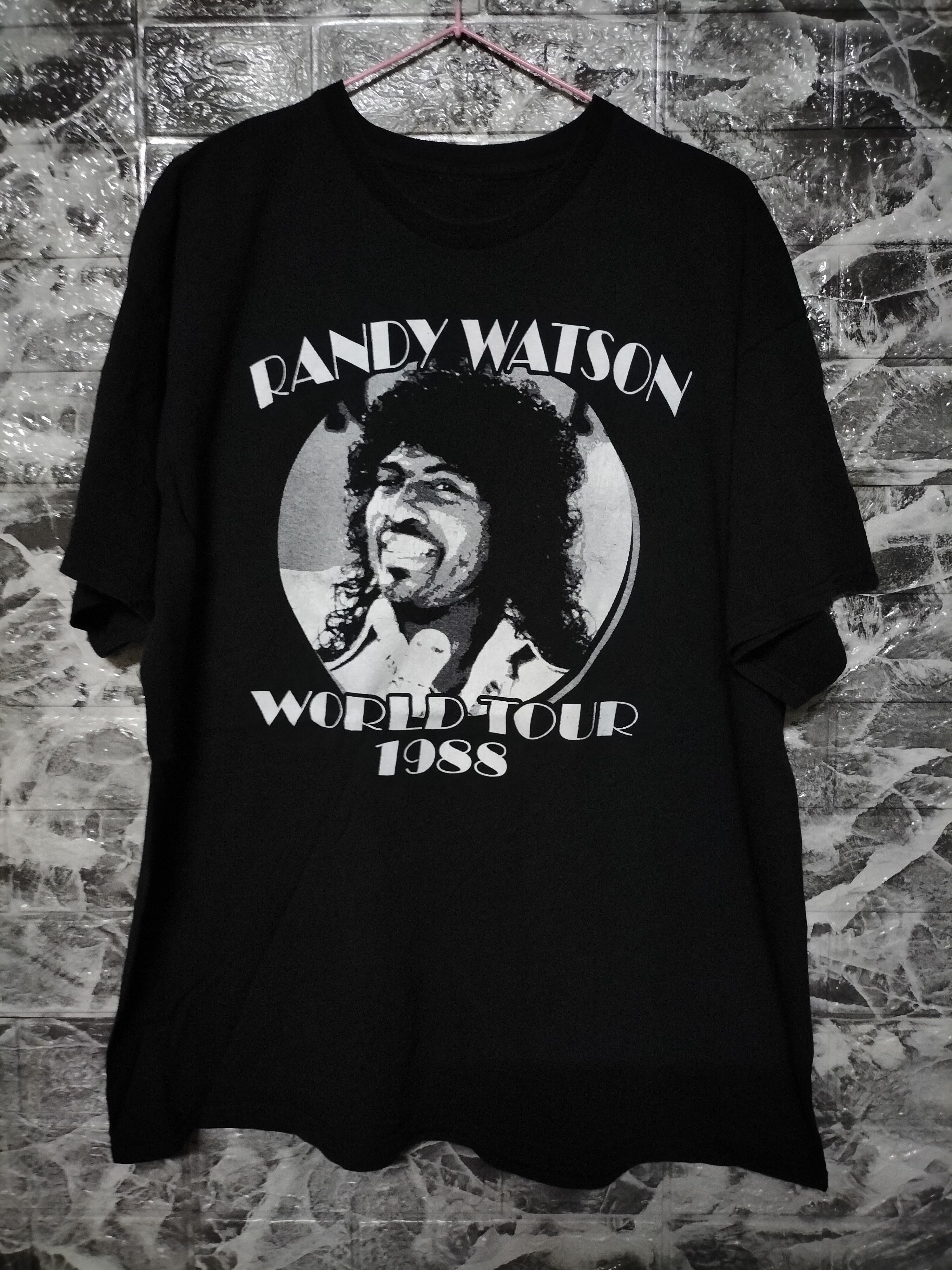 Band Tees Vintage Randy Watson 1988 Reproduction Double stitch Size US XL / EU 56 / 4 - 1 Thumbnail