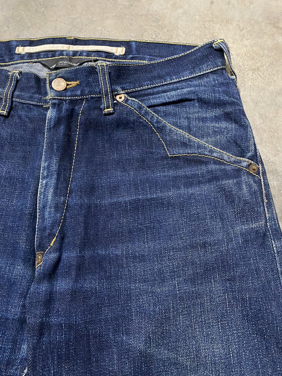 Japanese Brand Vintage Jeans Americana Japan Selvedge Denim Size US 31 - 15 Thumbnail