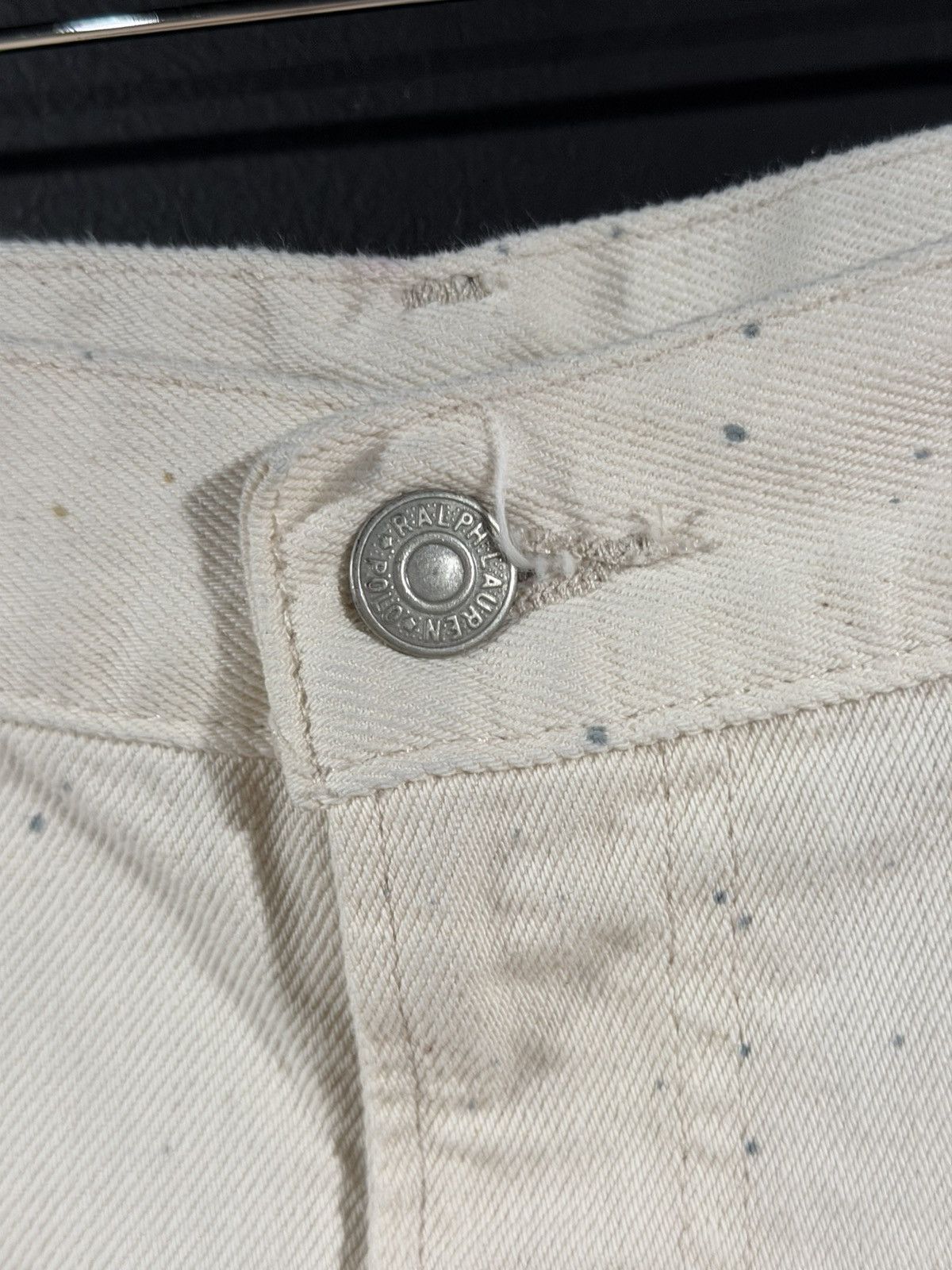 Polo Ralph Lauren 2010s Vintage Polo Ralph Lauren Paint Splatter Denim Jeans Size US 41 - 6 Thumbnail