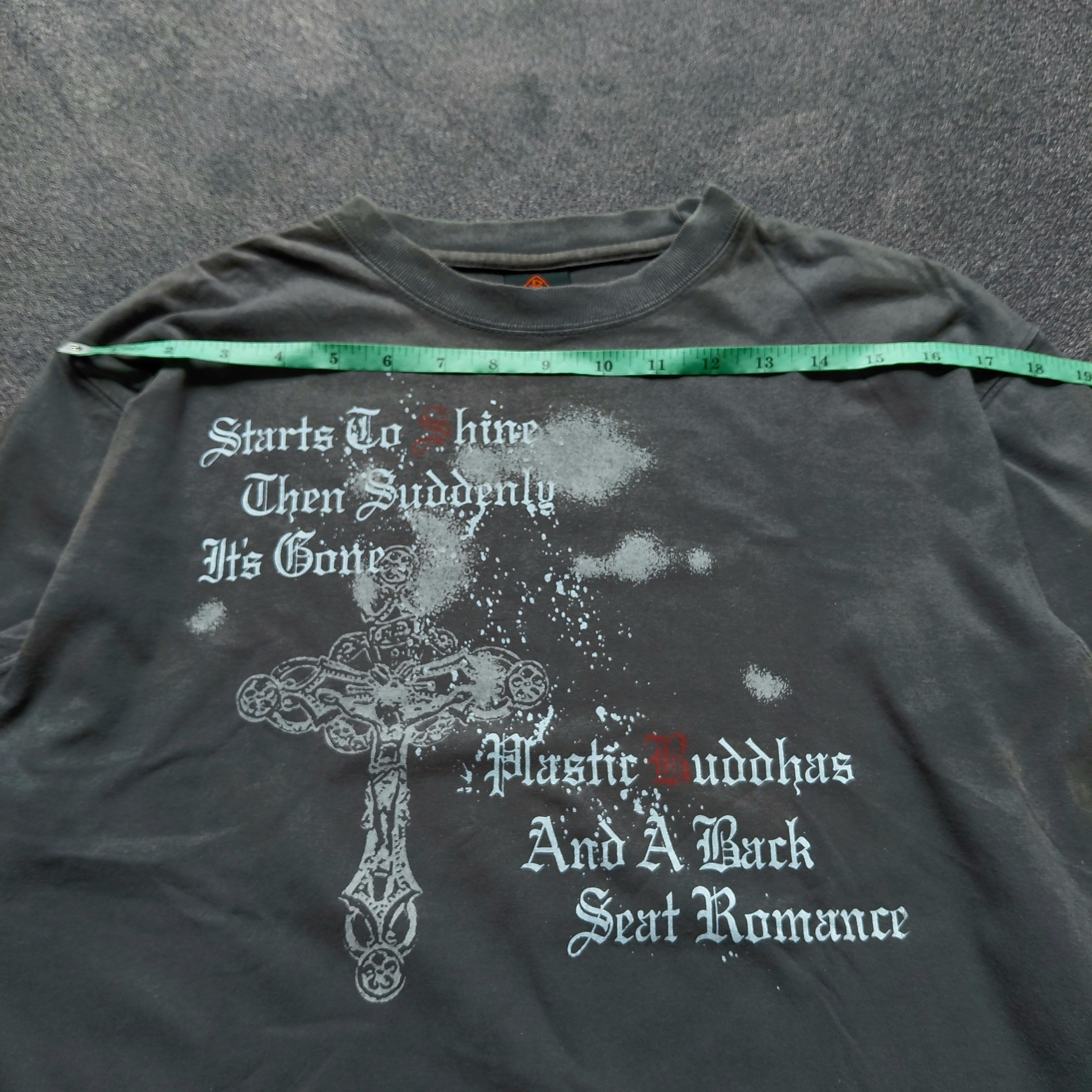 Japanese Brand Barcedos Faded Jesus L/S Shirt Size US M / EU 48-50 / 2 - 8 Thumbnail
