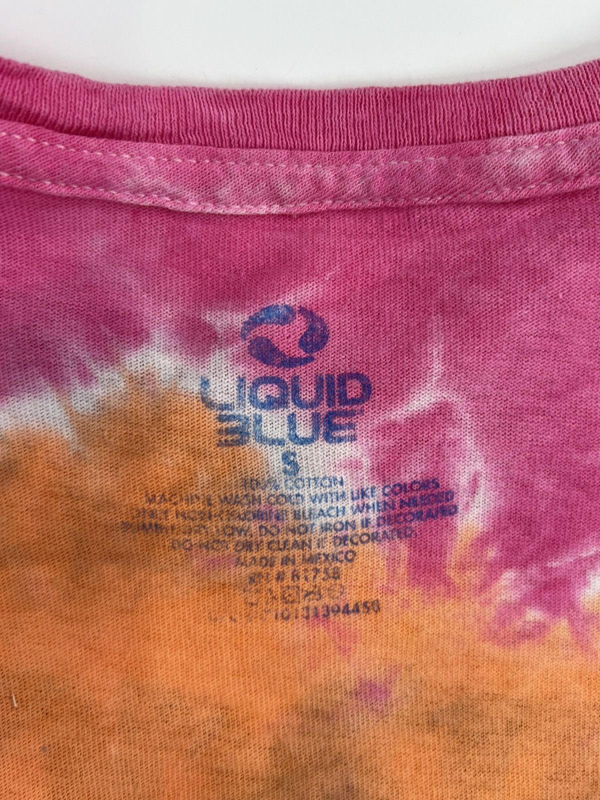 Band Tees Woodstock Liqiud Blue TieDye Tee Size US S / EU 44-46 / 1 - 10 Thumbnail