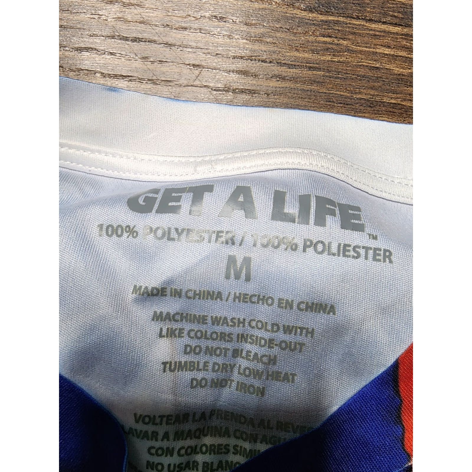 Alife Get A Life Mens M Patriotic USA American Flag T Shirt All Over Print Size US M / EU 48-50 / 2 - 4 Thumbnail