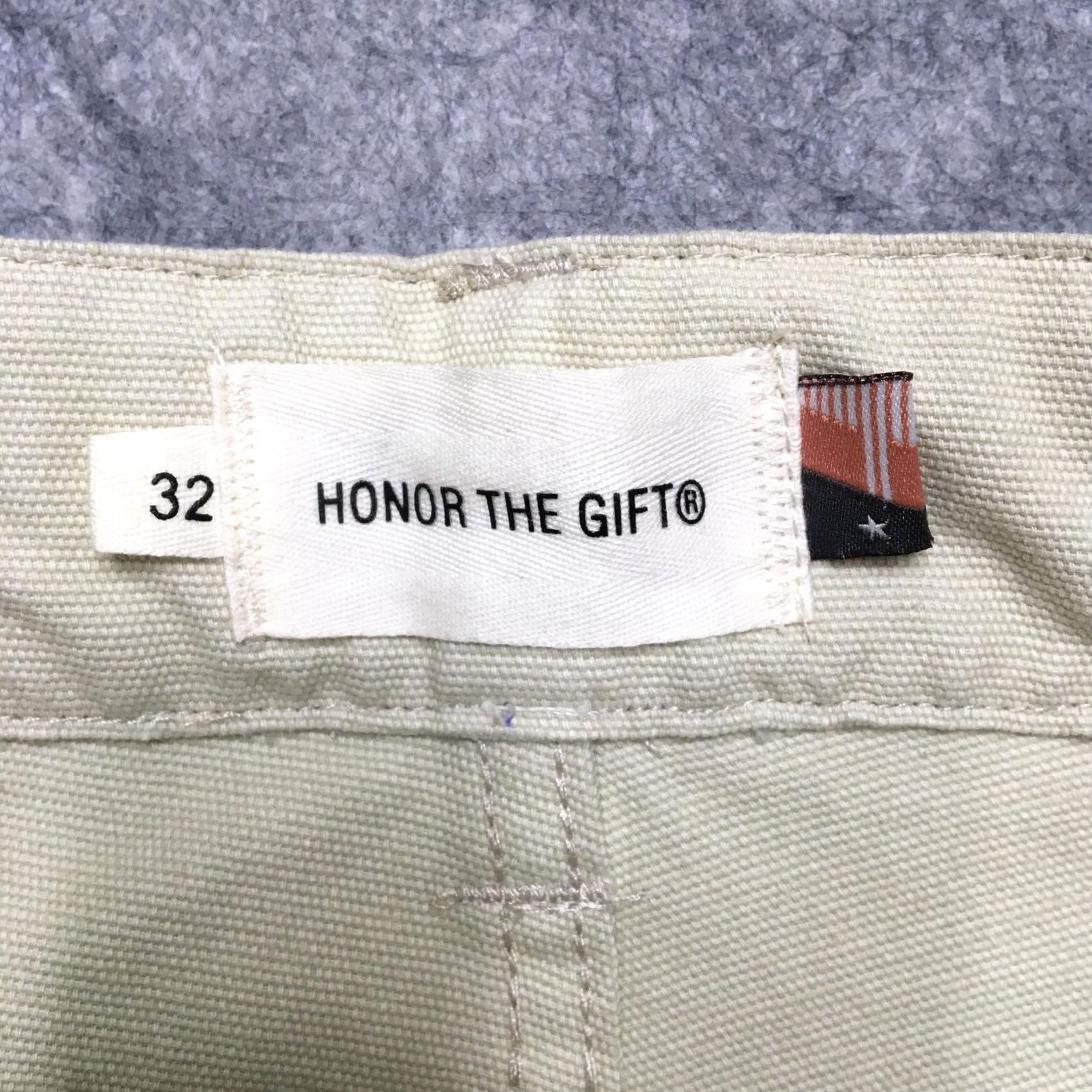 Honor the Gift Honor The Gift Pipeline Ankle Pant Mens 32 Beige Canvas Embroidered H Logo Pants Regular 28 Inseam Straight Casual Pants Mens Size US 32 / EU 48 - 7 Thumbnail