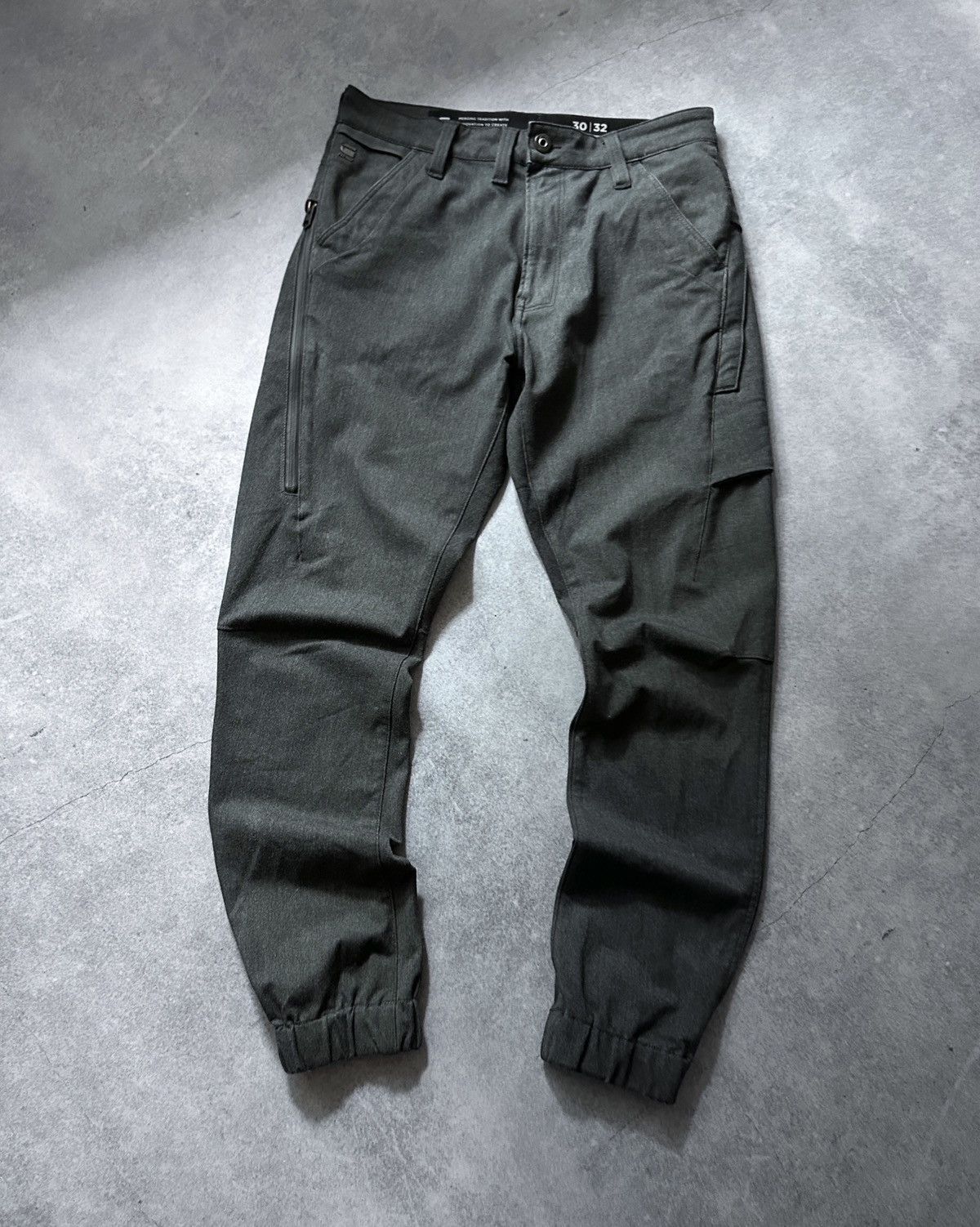 G-Star × Japanese Brand G-star Raw citishiled 3D cargo slim pants grey mens 30/32 Size US 31 - 1 Thumbnail