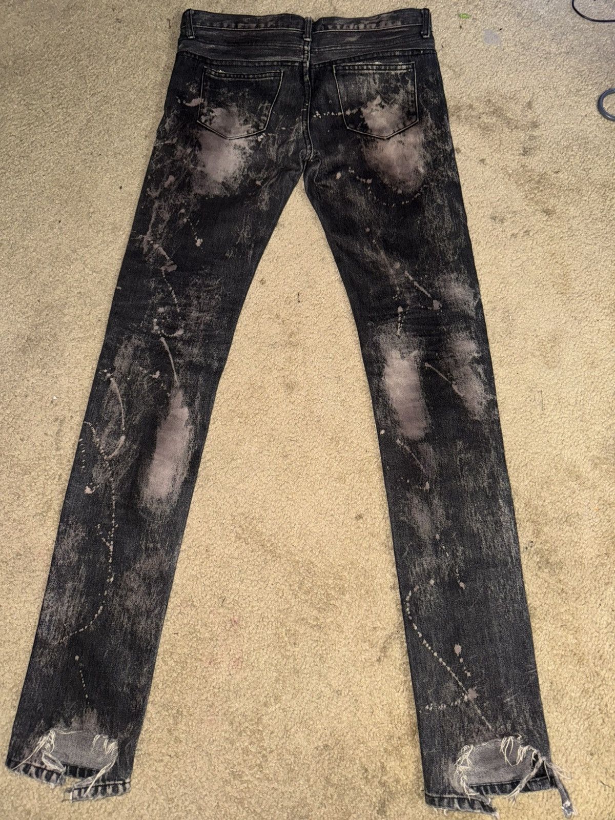 Diet Butcher Slim Skin DIET BUTCHER SLIM SKIN SKINNY JEANS JAPANESE DESIGNER Size US 30 / EU 46 - 3 Thumbnail