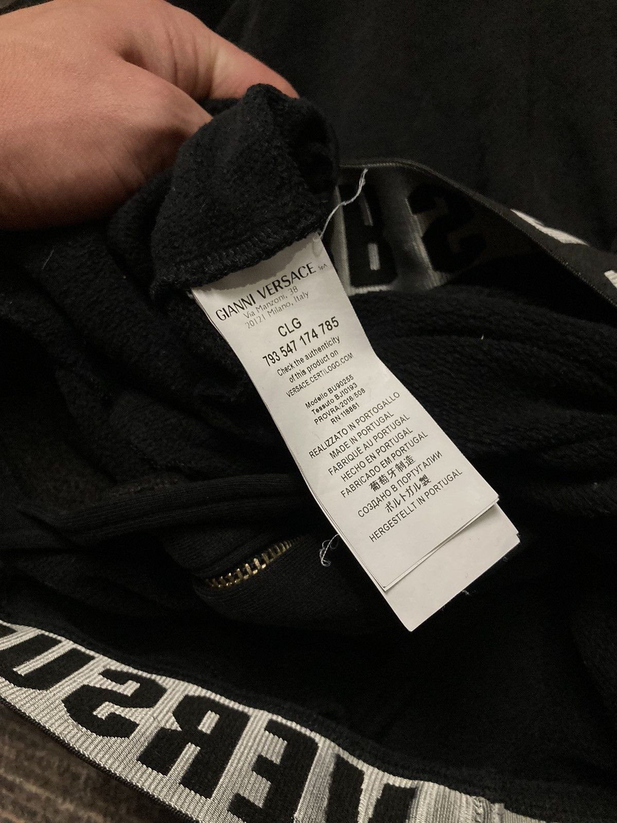 Versace Versace Medusa hoodie big logo Size US M / EU 48-50 / 2 - 9 Thumbnail