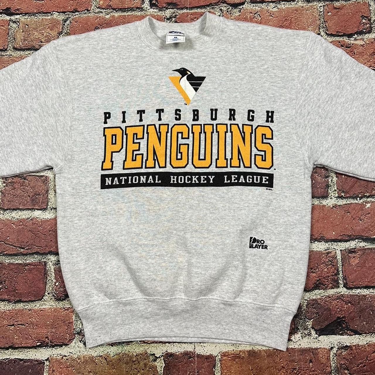 Pro Player Vintage Pittsburgh Penguins Crewneck Sweatshirt NHL 90s Pens Size US M / EU 48-50 / 2 - 2 Thumbnail
