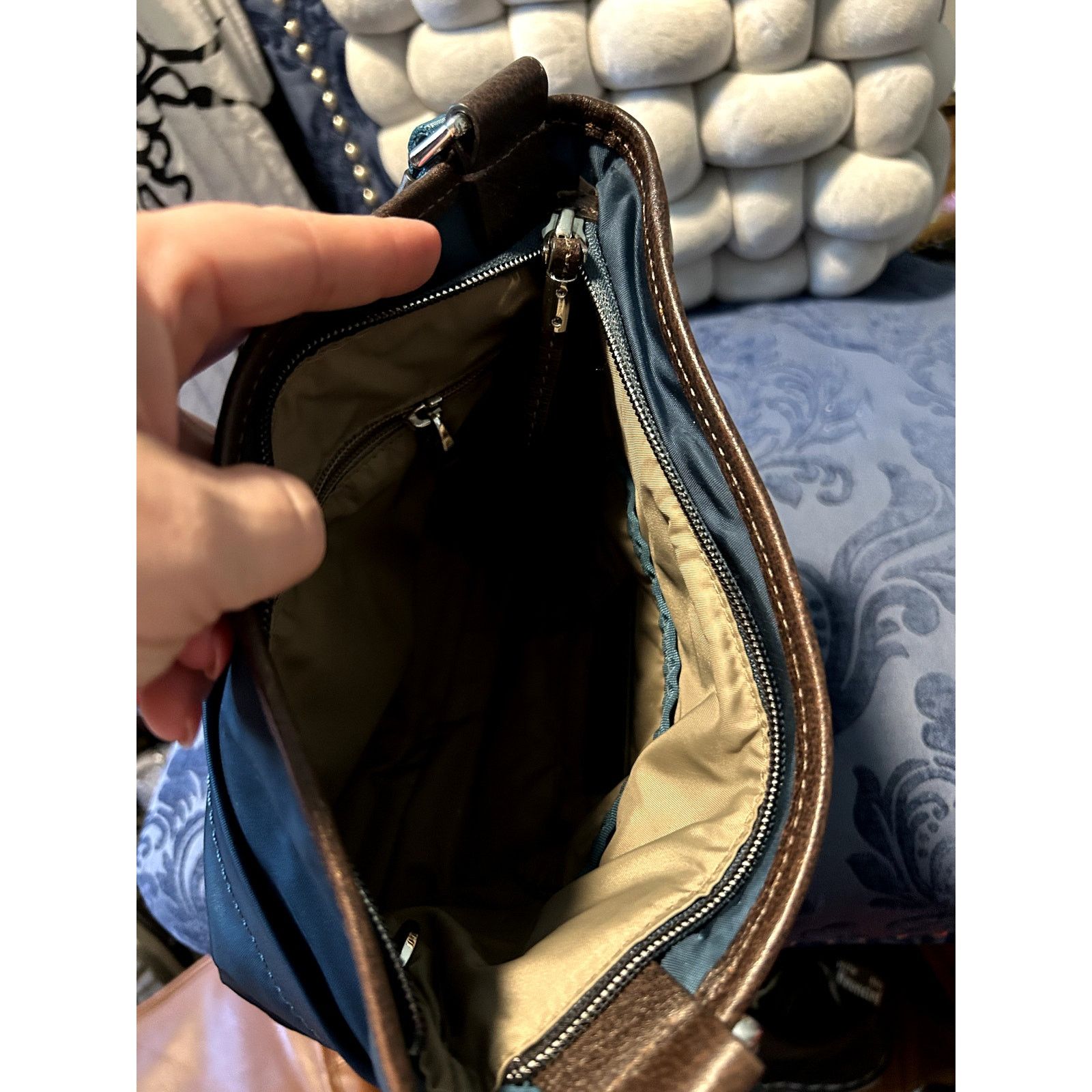 Tumi Tumi Teal Nylon Voyageur Crossbody Size ONE SIZE - 4 Thumbnail