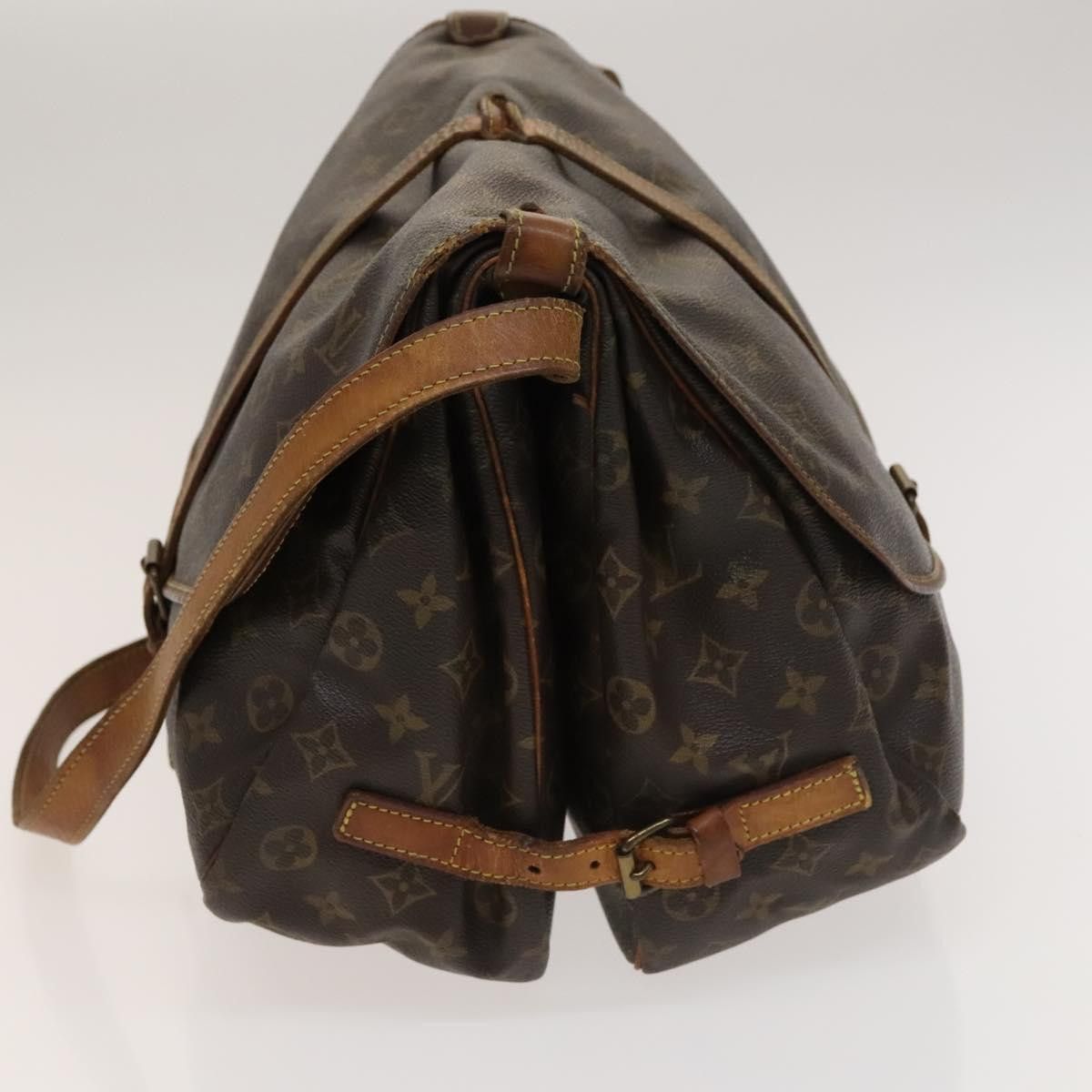 Louis Vuitton LOUIS VUITTON Monogram Saumur 35 Shoulder Bag M42254 Size ONE SIZE - 4 Thumbnail