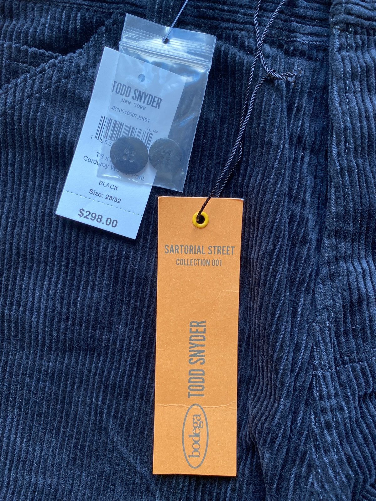 Bodega × Todd Snyder Bodega x Todd Snyder Corduroy Double Knee Welder Pants Size US 28 / EU 44 - 12 Thumbnail