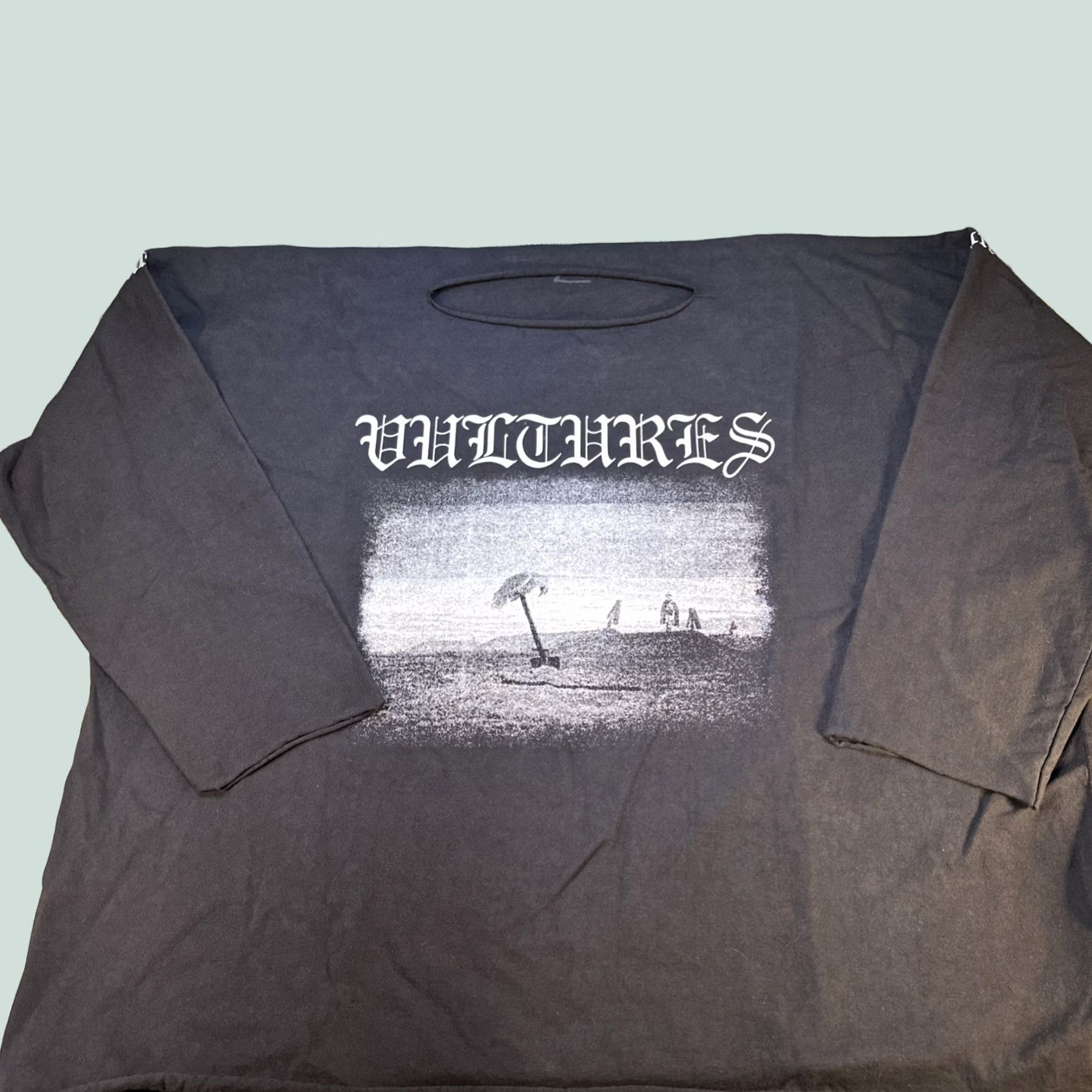 Yeezy Kanye West YZY Vultures Volume 1 Black Long Sleeve Tee Size 2 Yeezy New Size US XS / EU 42 / 0 - 1 Thumbnail