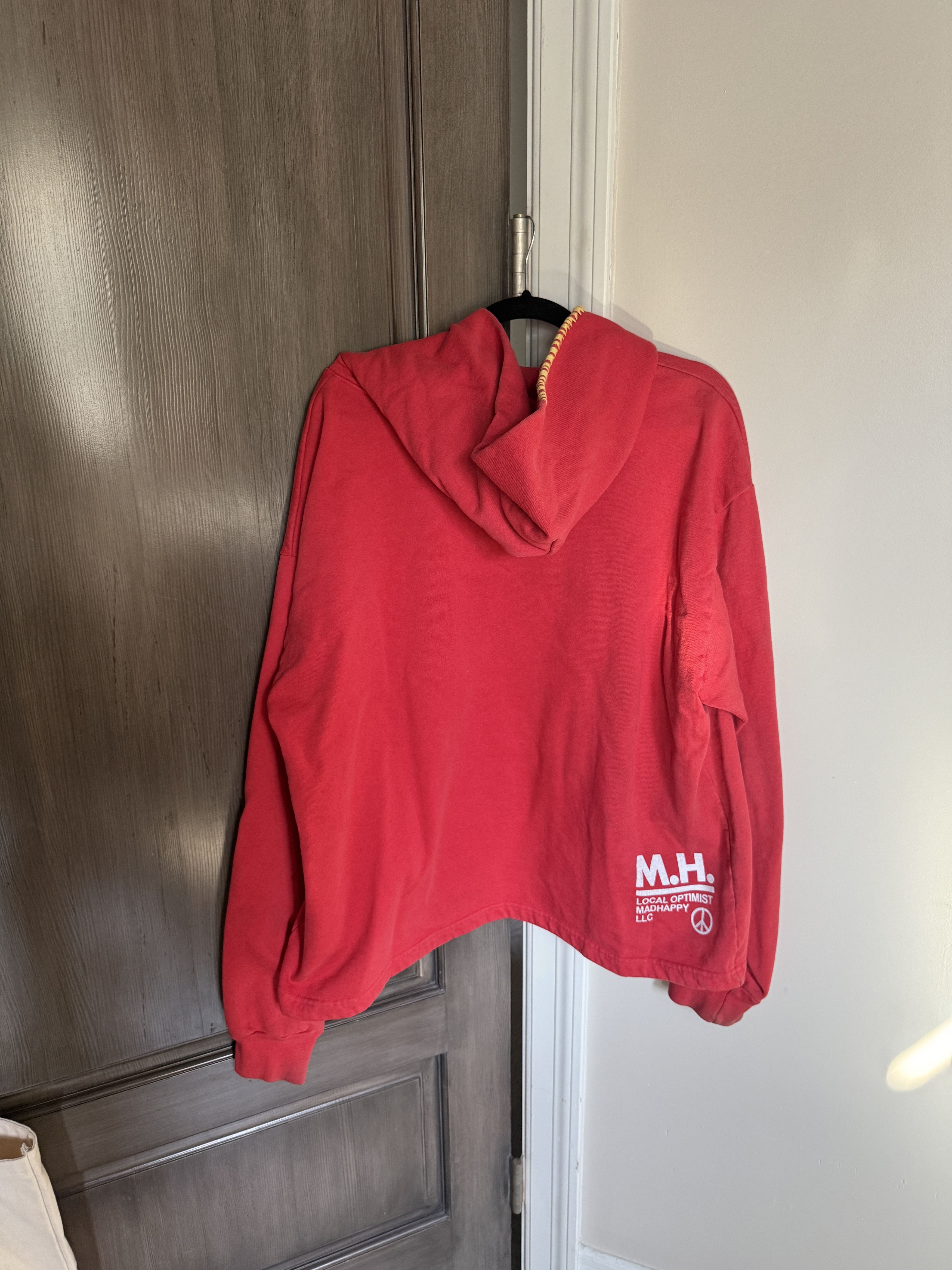 Madhappy Madhappy Classic Red Hoodie Size US L / EU 52-54 / 3 - 3 Thumbnail