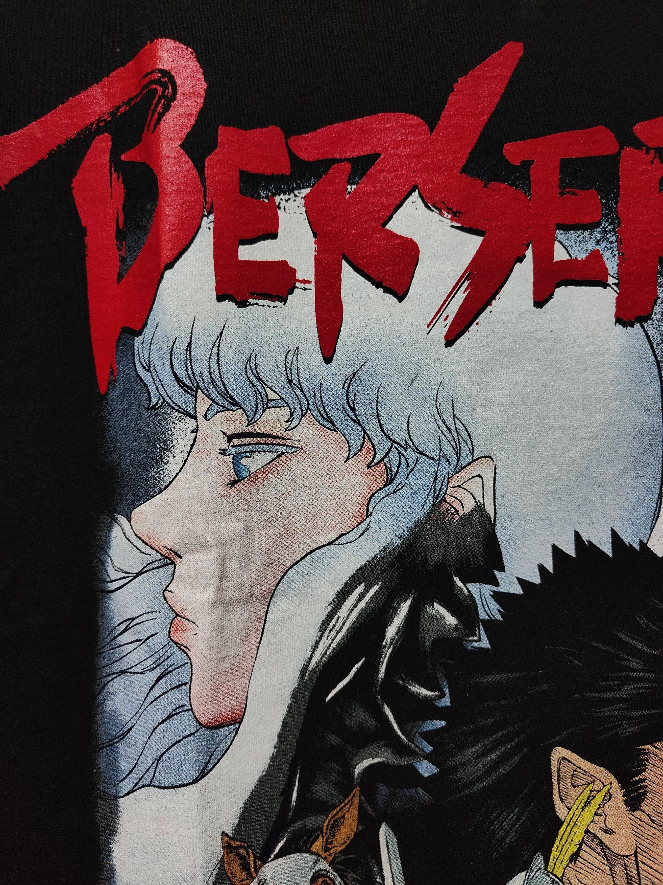 Anime Berserk Griffith, Guts, Casca T-shirt Size US XL / EU 56 / 4 - 3 Thumbnail