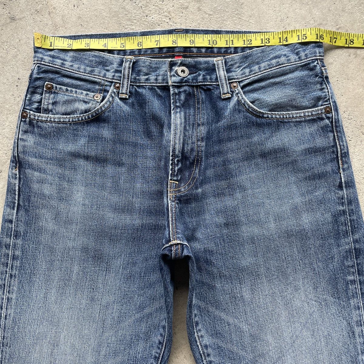 Japanese Brand W32x32.5💥 Vintage Japanese Brand Denim Jeans Pants Faded Size US 32 / EU 48 - 5 Thumbnail