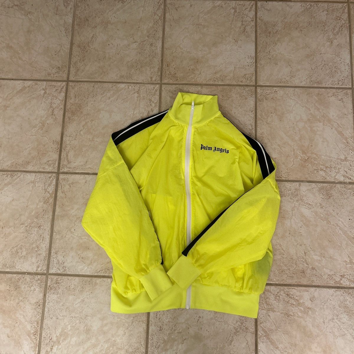 Palm Angels Palm Angels Yellow Track Jacket Size US S / EU 44-46 / 1 - 2 Thumbnail