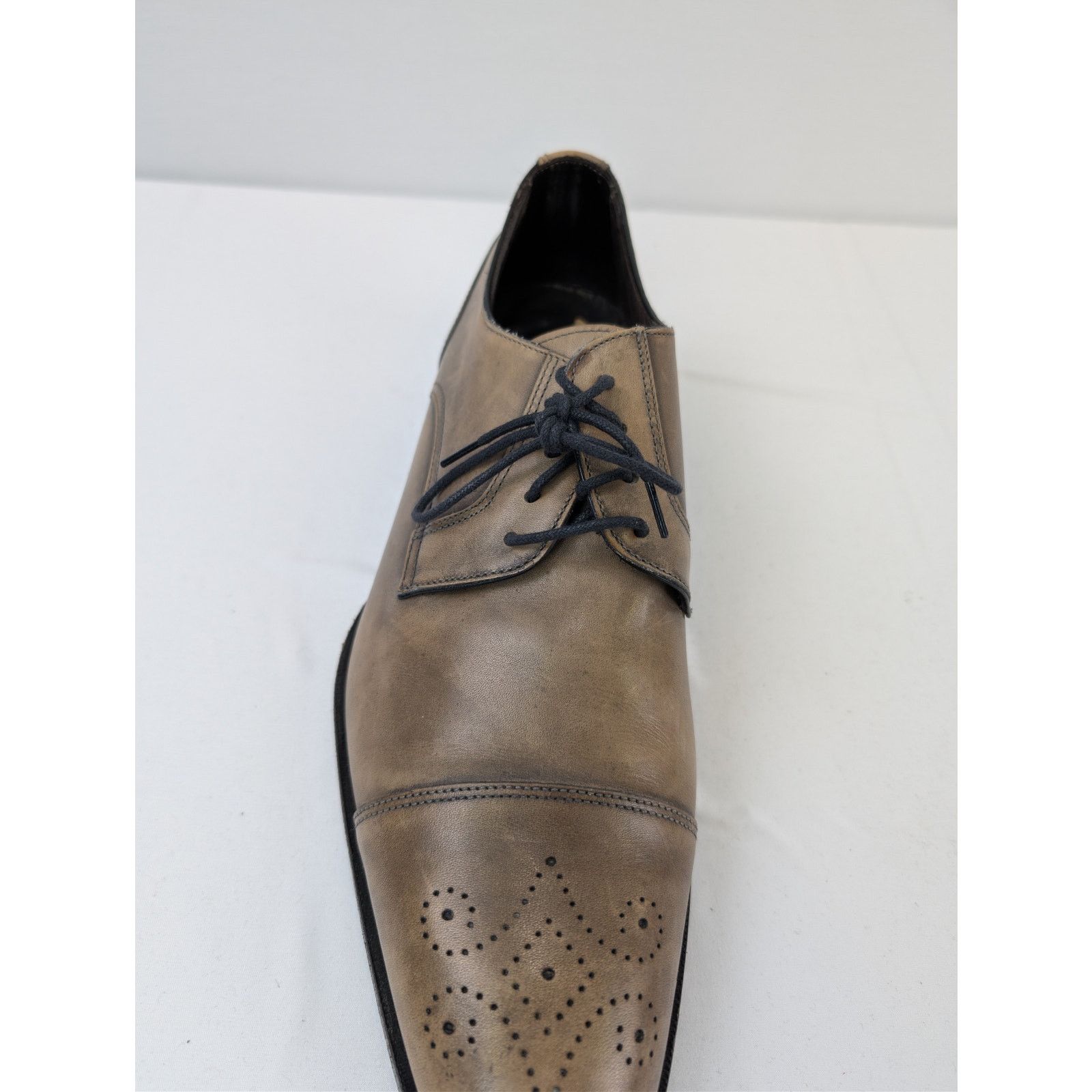 David Eden o1rshd1 CC20 Leather Shoe Boots in Beige Size US 10.5 / EU 43-44 - 15 Thumbnail