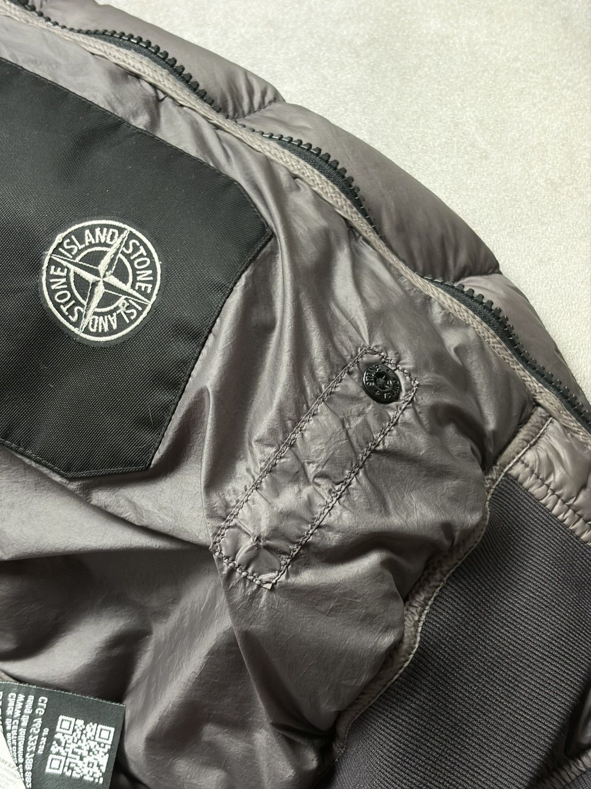 Stone Island Stone Island Garment Dyed Micro Yarn Down Jacket Casual Size US XL / EU 56 / 4 - 15 Thumbnail