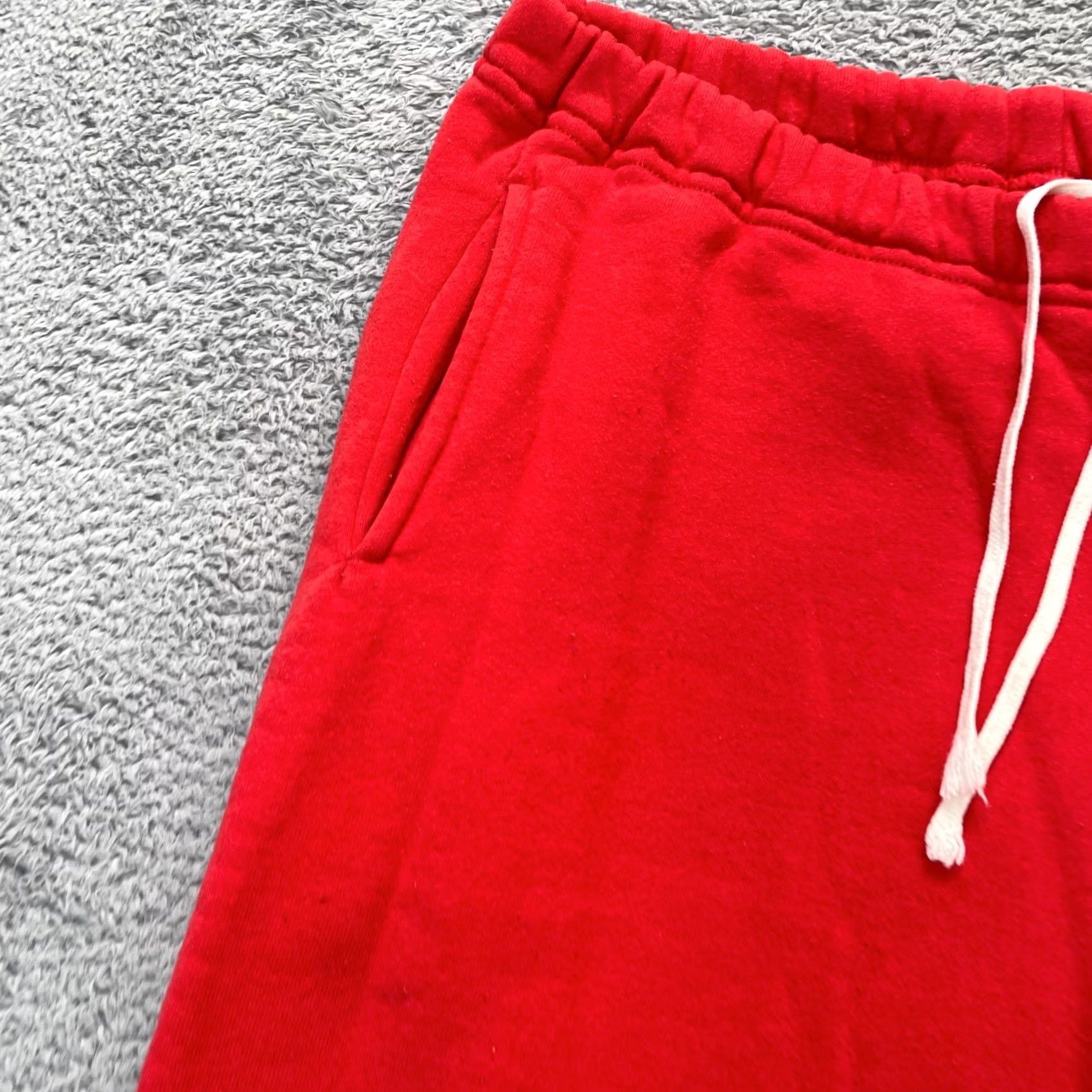 Russell Athletic VINTAGE Russell Athletic Sweatpants Mens M Red Dri Power Fleece Tapered Leg Size US 31 - 7 Thumbnail